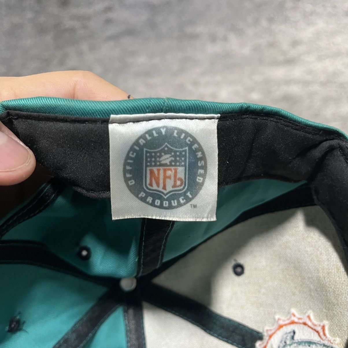 NFL Vintage 90s Miami Dolphins NFL Embroidered Logo Snapback Hat Size ONE SIZE - 6 Thumbnail