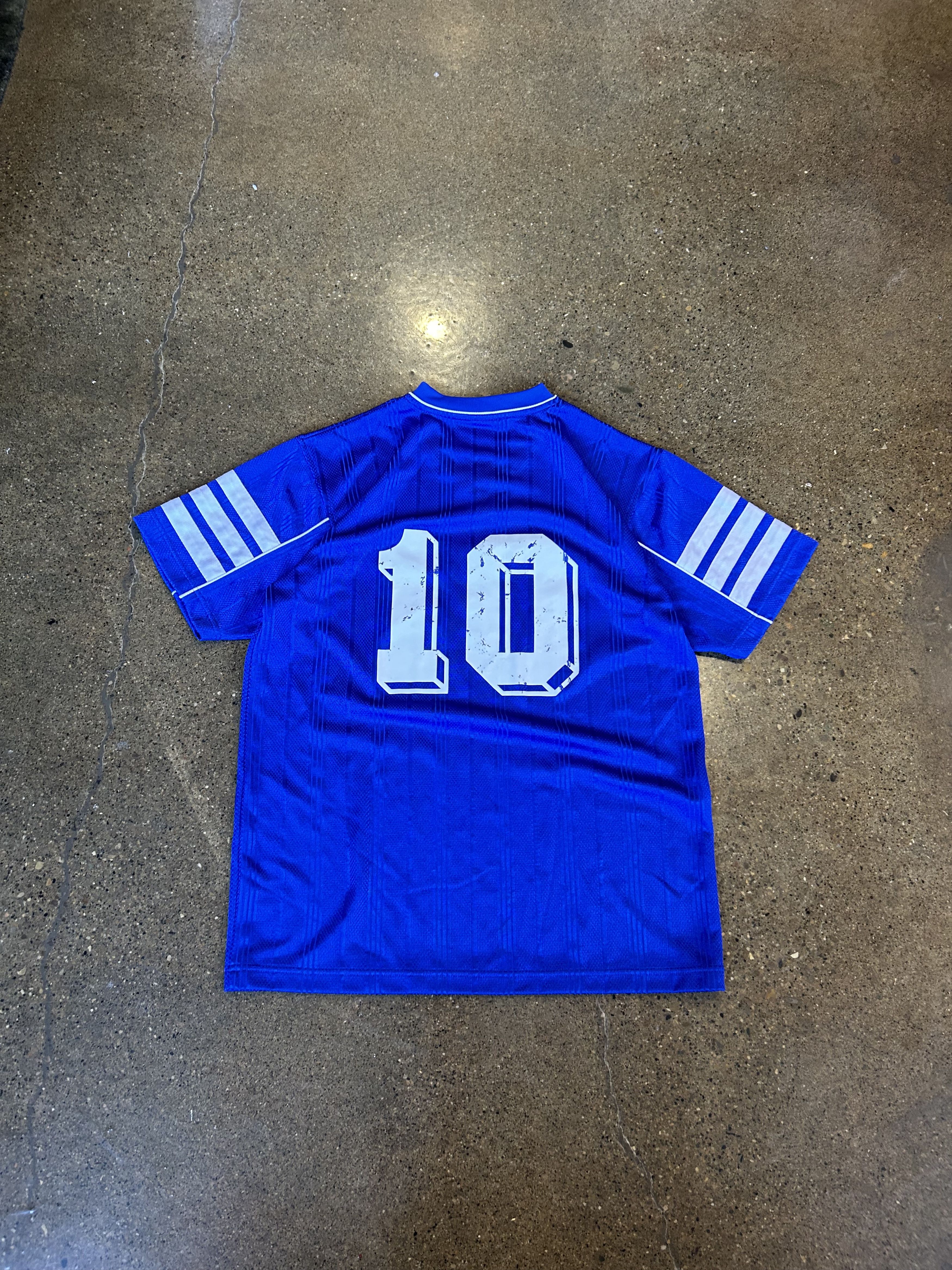 Adidas × Vintage Vintage 90s Adidas Soccer Jersey M Size US M / EU 48-50 / 2 - 2 Thumbnail