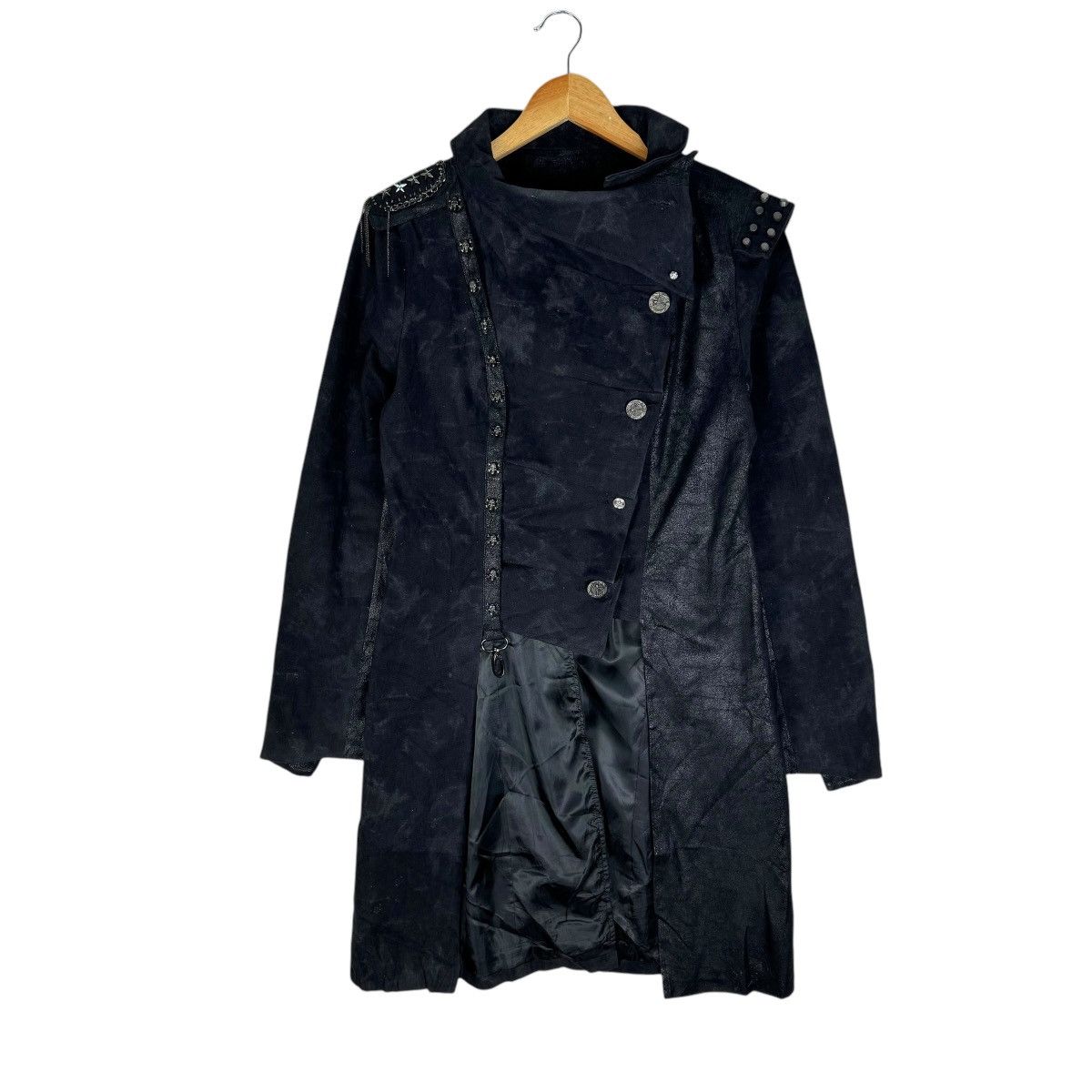 If Six Was Nine × Japanese Brand ☀️PUNKRAVE GOTH PUNK SKULL BUTTON JACKET Size XL / US 12-14 / IT 48-50 - 1 Thumbnail