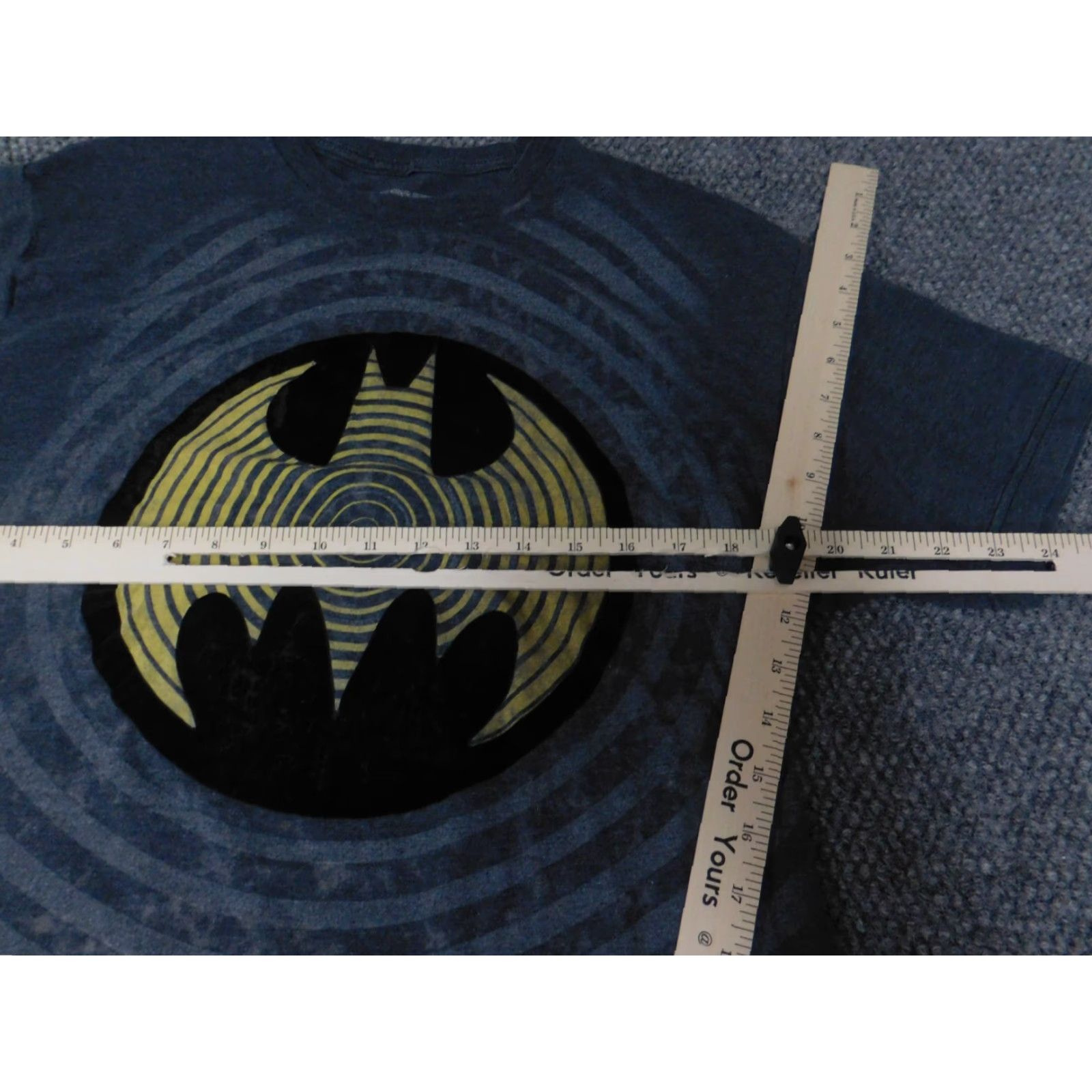 Vintage Red Tape Batman Shirt M Short Sleeve Gray Logo Mens Regular Cotton Polyester Size US M / EU 48-50 / 2 - 4 Thumbnail