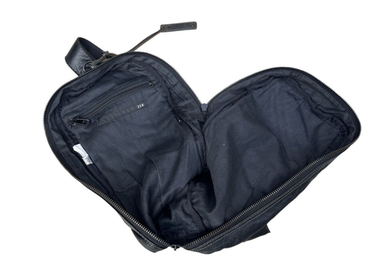 Leather Zer Japan Black Nappa Leather Bag Crossbody Size ONE SIZE - 21 Thumbnail