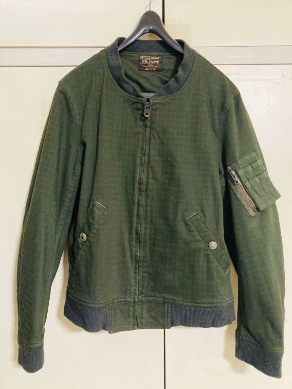 Mr. Olive MR. OLIVE MA-1 Flight Jacket S Japan Size US S / EU 44-46 / 1 - 1 Thumbnail
