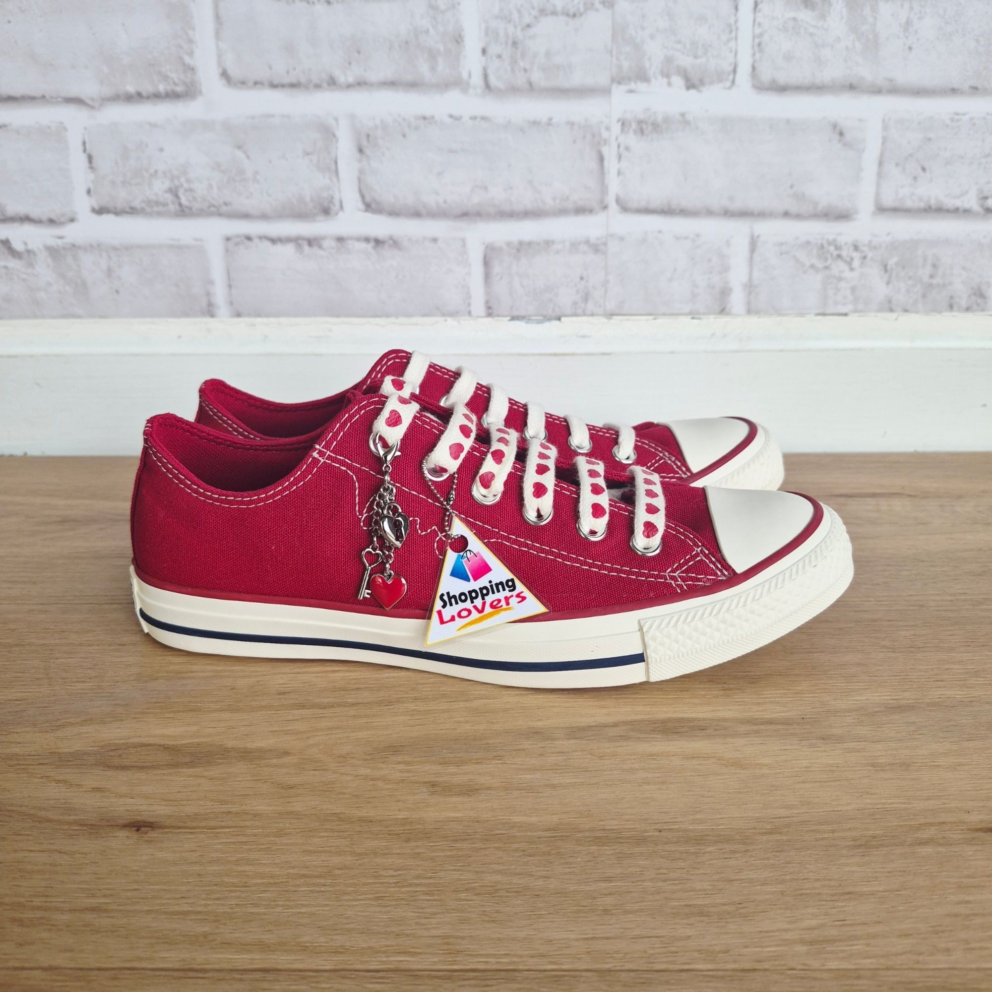 Converse ⭐Converse Chuck Taylor Valentine's Day Low 7.5 Womens shoes Size US 7.5 / IT 37.5 - 9 Thumbnail