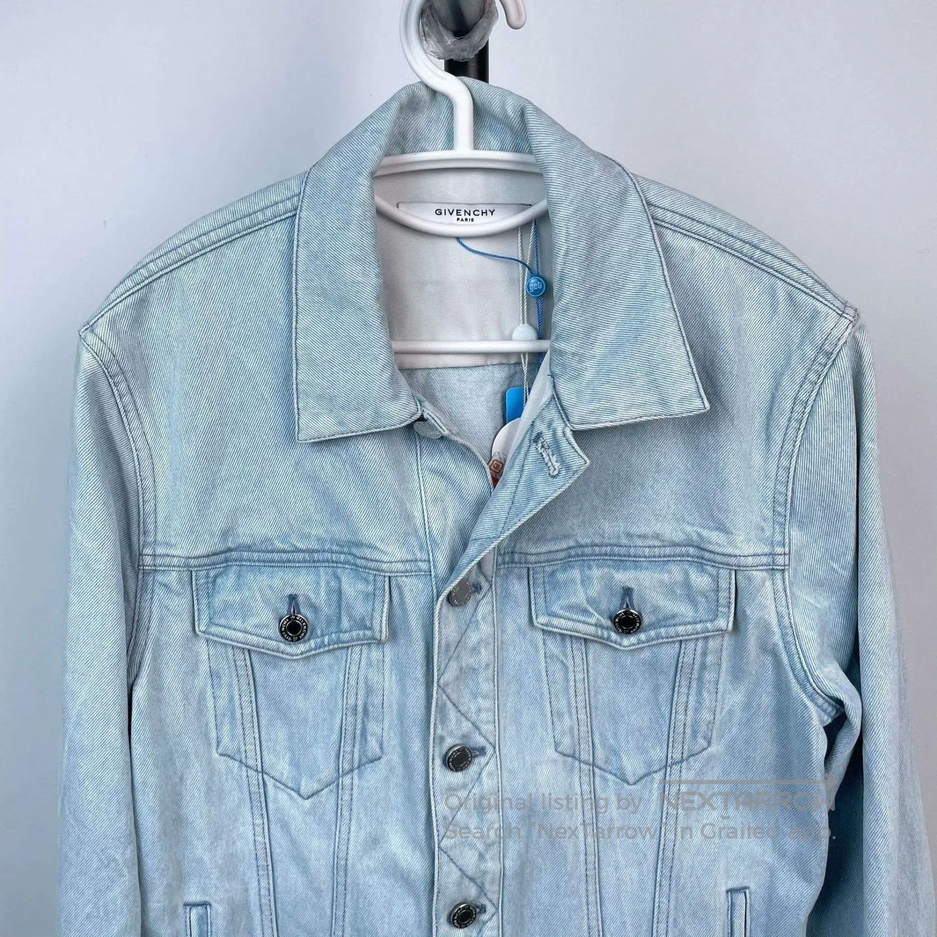 Givenchy Givenchy Light Blue Denim Jacket M. Size US M / EU 48-50 / 2 - 9 Thumbnail