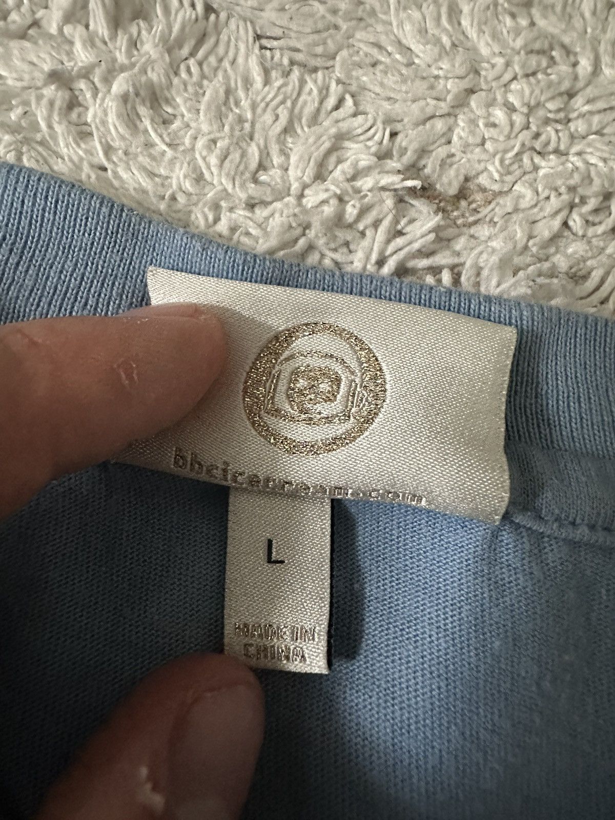 Billionaire Boys Club Billionaire Boys Club Blue Tee Small Logo hype y2k size L Size US L / EU 52-54 / 3 - 7 Thumbnail