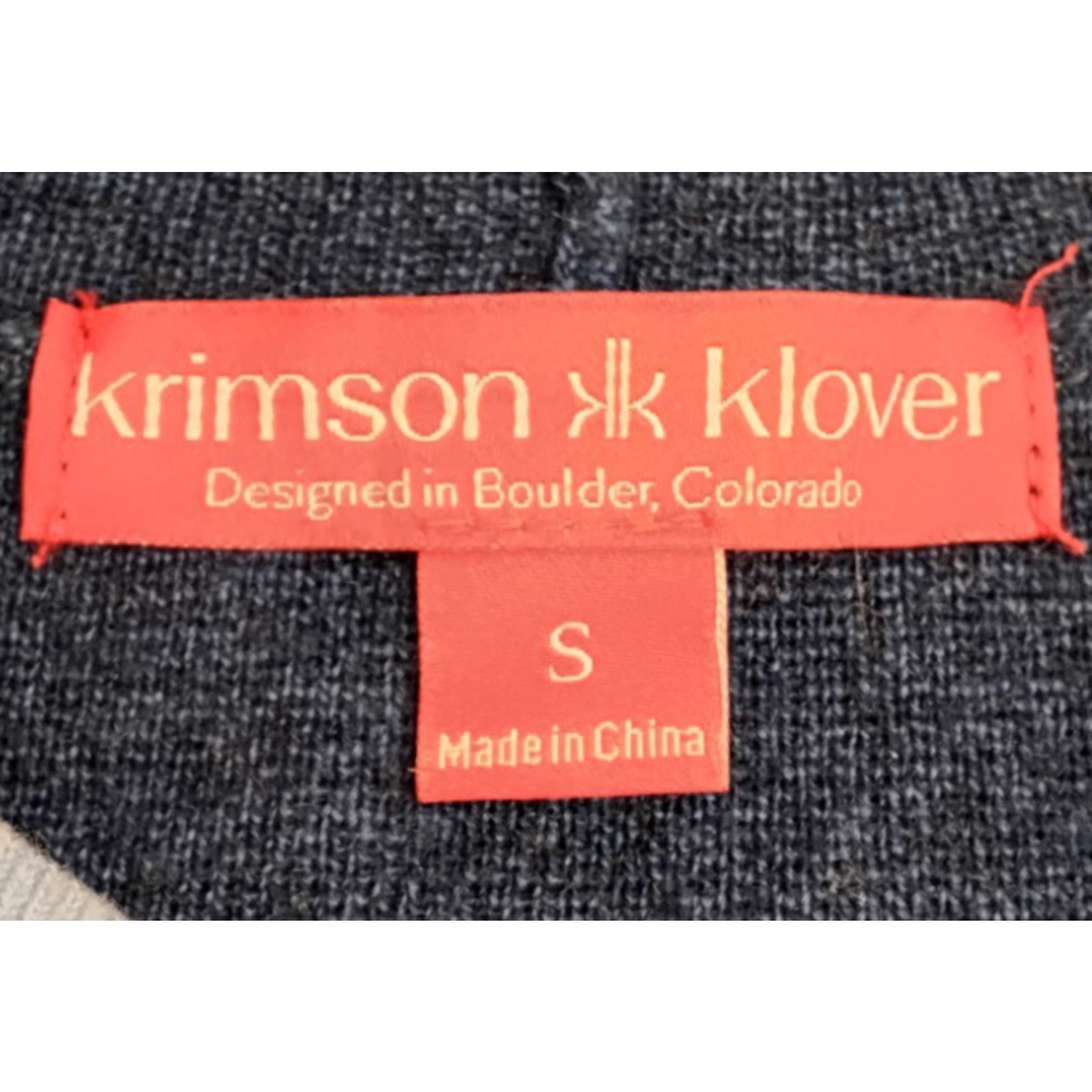 Other Krimson Klover Sweater Dress Women's Small Wool Blend Blue Size S / US 4 / IT 40 - 8 Thumbnail