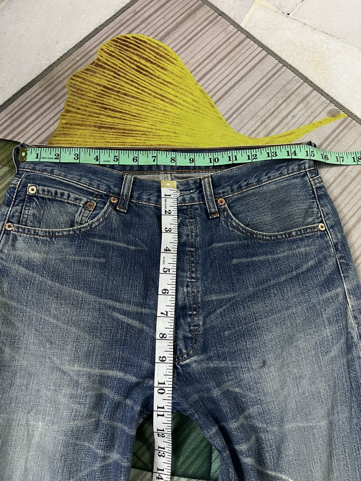 If Six Was Nine × Levi's Vintage Levis 501 Distressed Jeans Very Nice Size US 30 / EU 46 - 12 Thumbnail