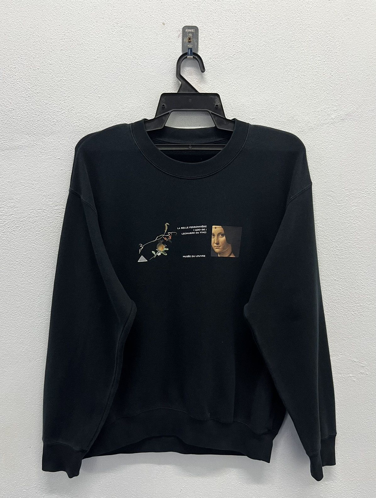 Vintage VINTAGE LA BELLE FERRONNIERE LEONARDO DA VINCI SWEATSHIRT Size US L / EU 52-54 / 3 - 1 Thumbnail
