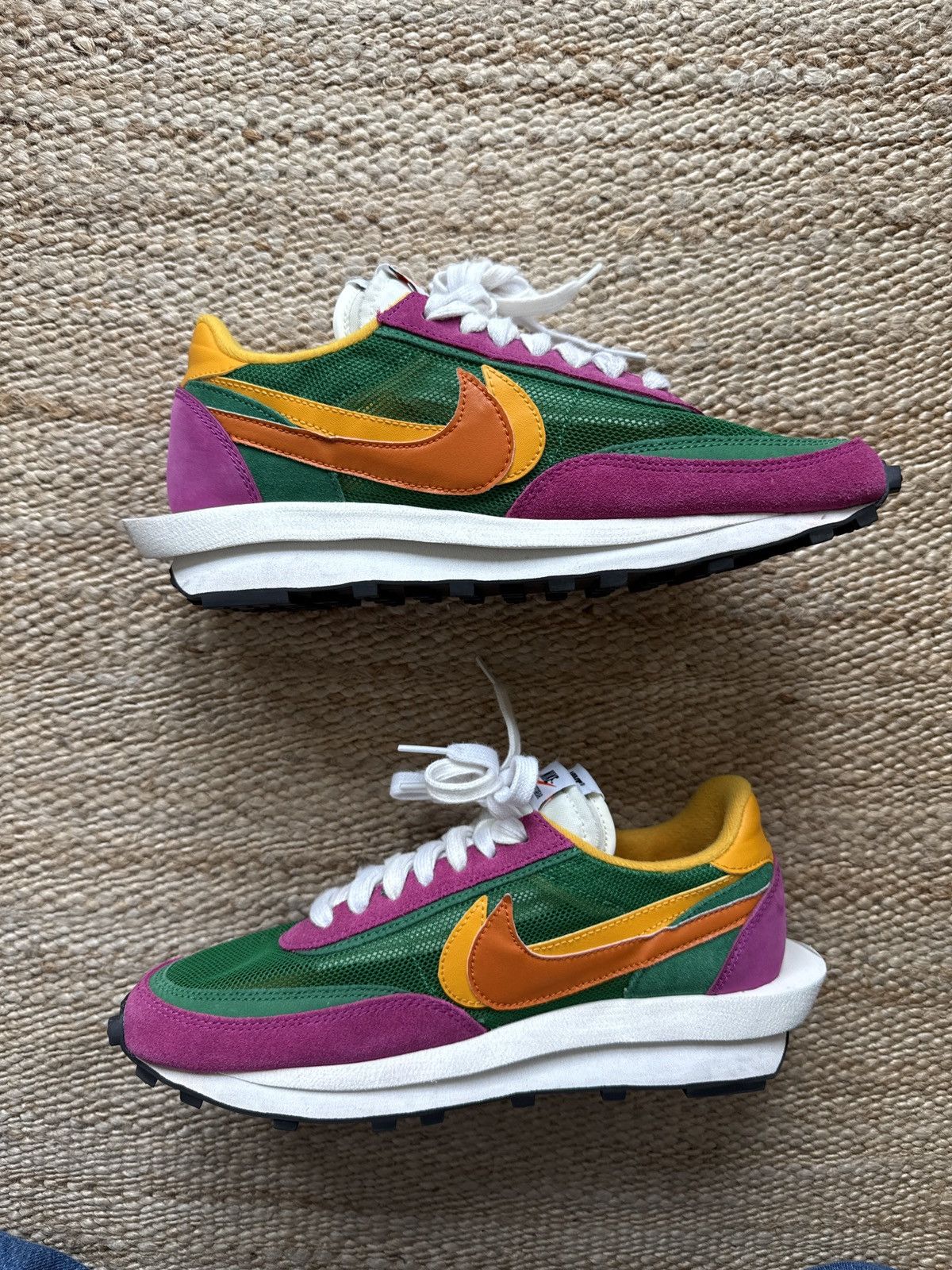 Nike Sacai LD Waffle Pine Green