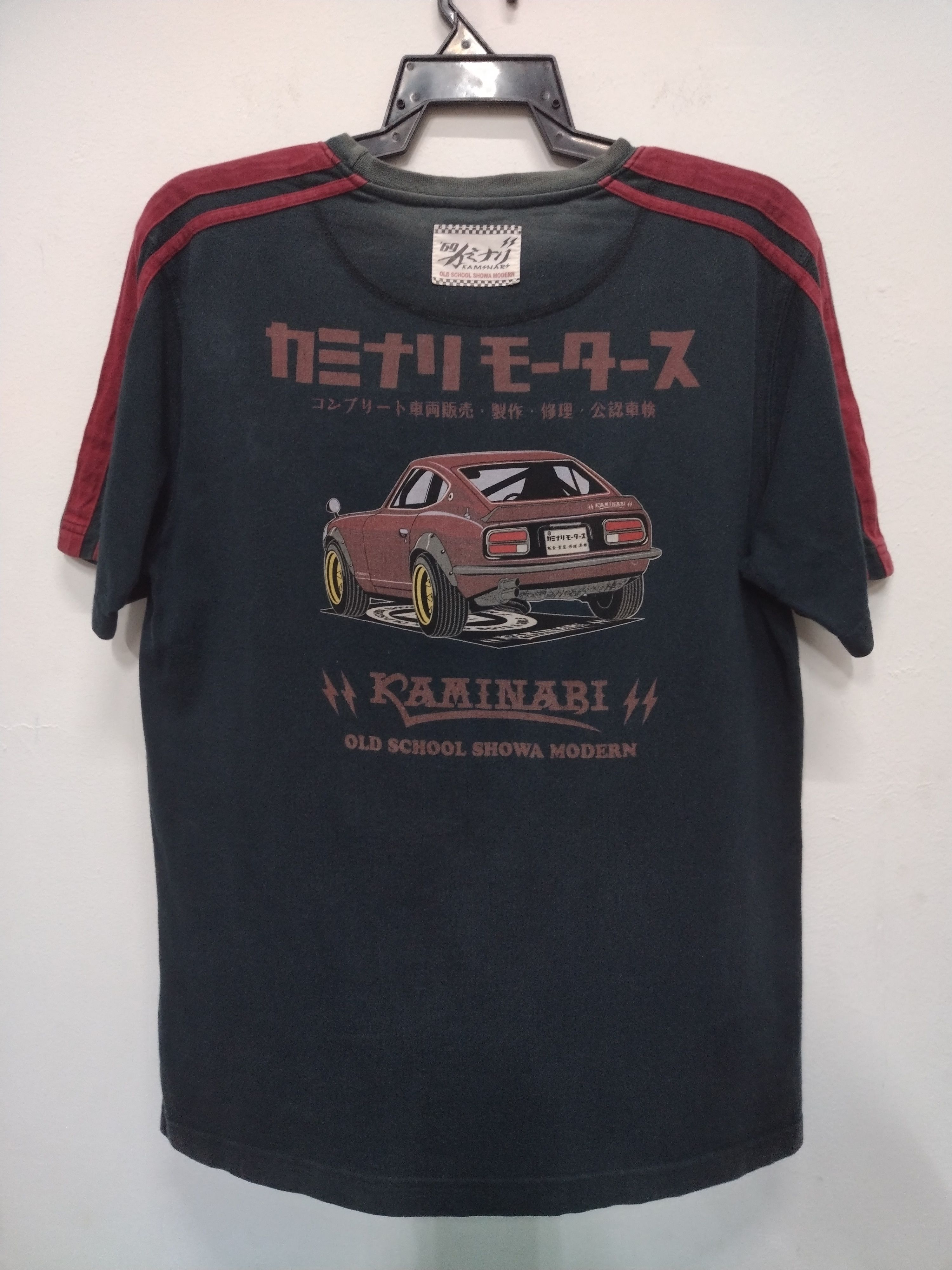 Japanese Brand 🎉💥 Rare!! Ted Company Kaminari Old School Showa Modern Tee Size US M / EU 48-50 / 2 - 2 Thumbnail