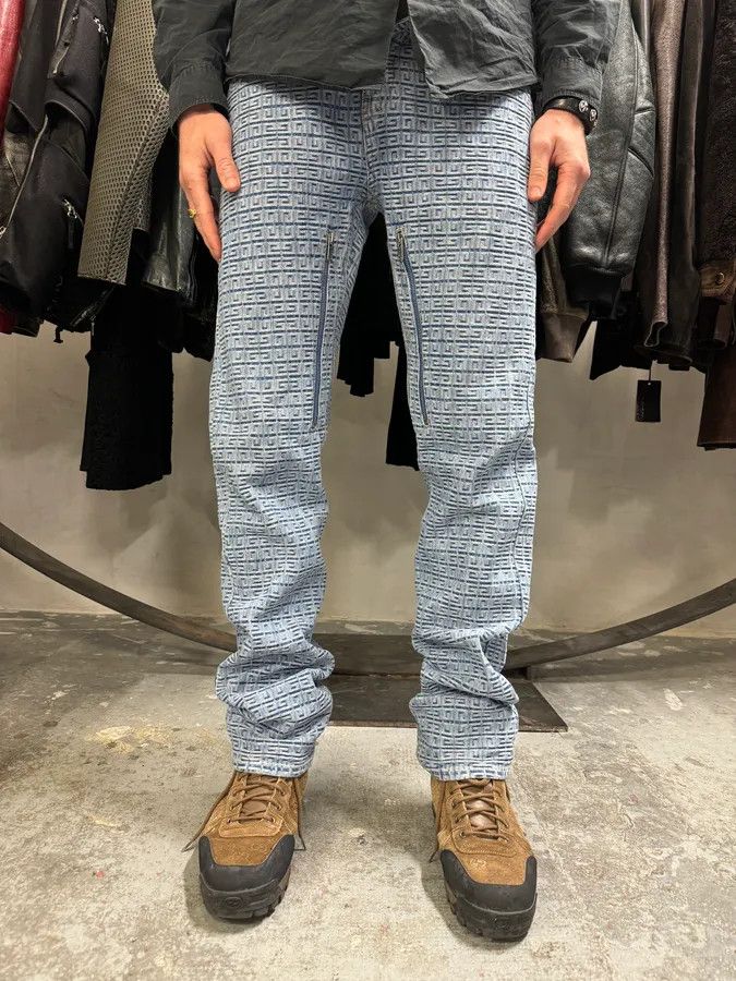 Givenchy SS2023 Givenchy Blue Logo Denim Jeans Size US 33 - 3 Thumbnail