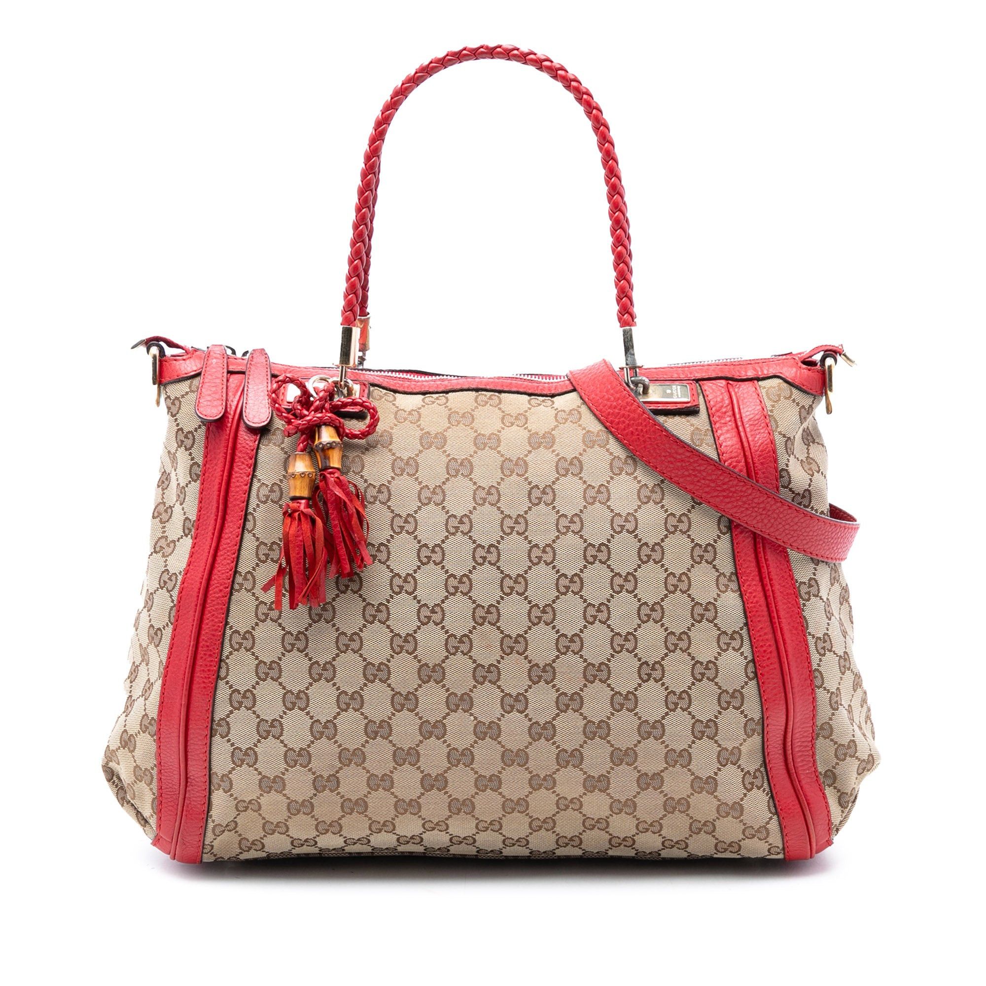 Gucci Large GG Canvas Bella Satchel Size ONE SIZE - 1 Thumbnail