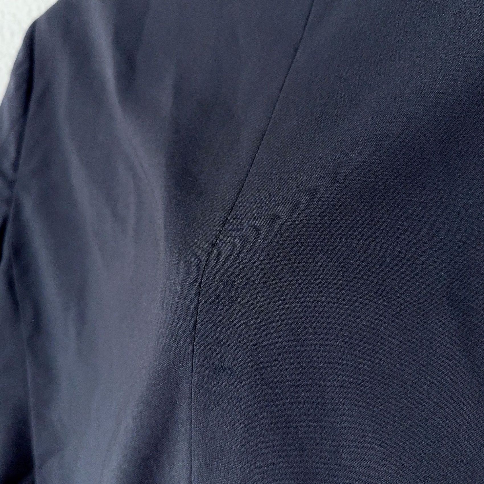 Brooks Brothers Brooks Brothers BrooksCool Fitzgerald Blazer Men 40 Short Blue Solid Wool-Blend Summer Lightweight Suit Jacket Slim Notch 2-Button Four-Button Cuffs Size US 40 / EU 56 - 5 Thumbnail