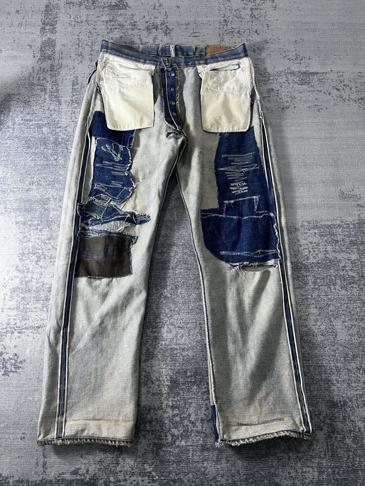Levi's LEVIS 66 501 DISTRESSED SELVEDGE 60/70s Size US 34 / EU 50 - 9 Thumbnail