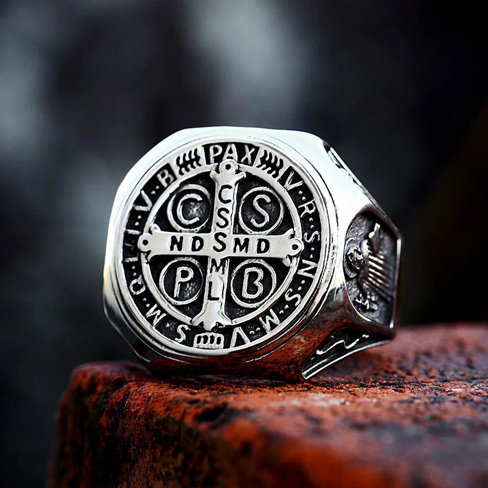 Japanese Brand × Jewelry × Vintage Christianity Jesus Exorcism Cross Ring Size ONE SIZE - 2 Thumbnail