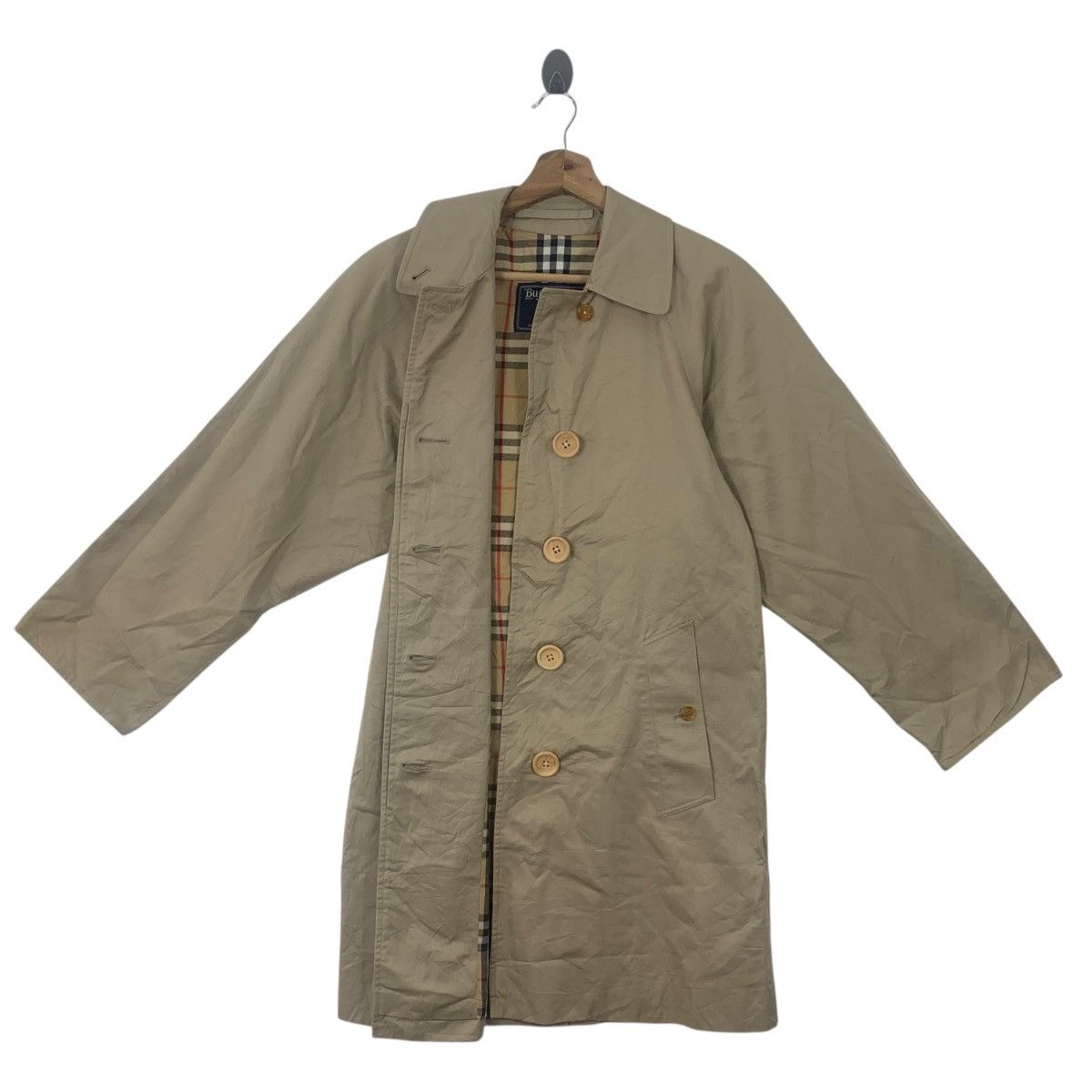 Burberry Vintage BURBERRY LONDON Nova Checks Trench Coat Parka Size US S / EU 44-46 / 1 - 5 Thumbnail