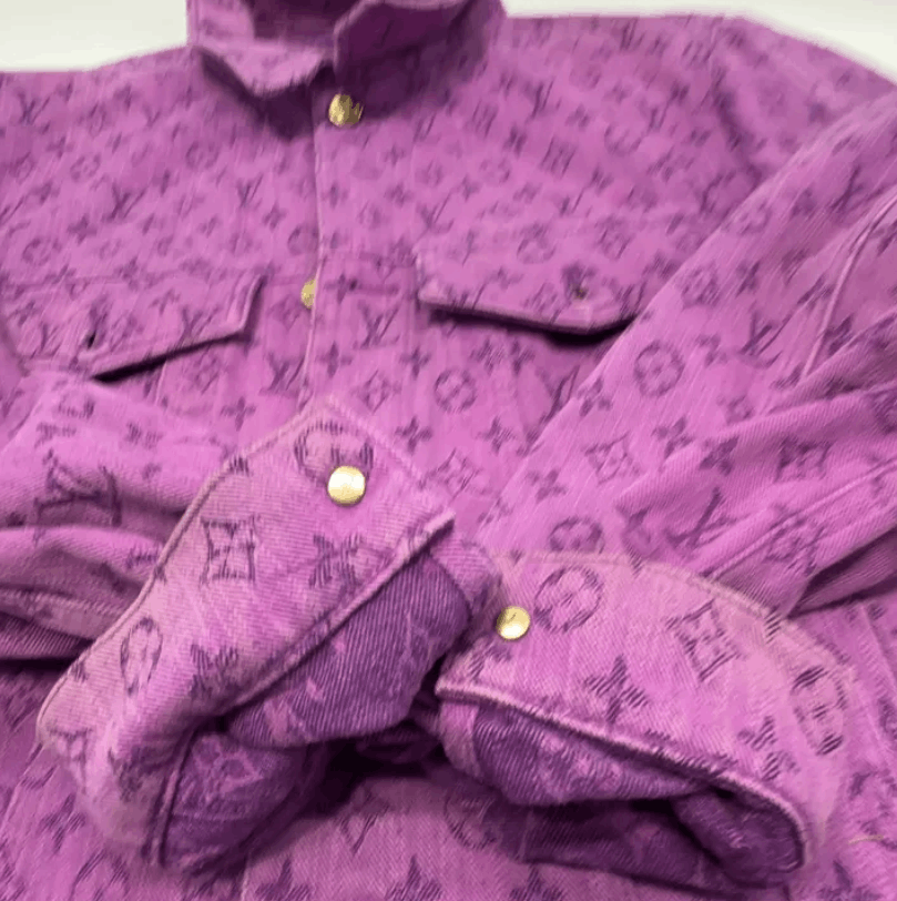 Louis Vuitton Louis Vuitton All-over print denim jacket Size US L / EU 52-54 / 3 - 9 Thumbnail