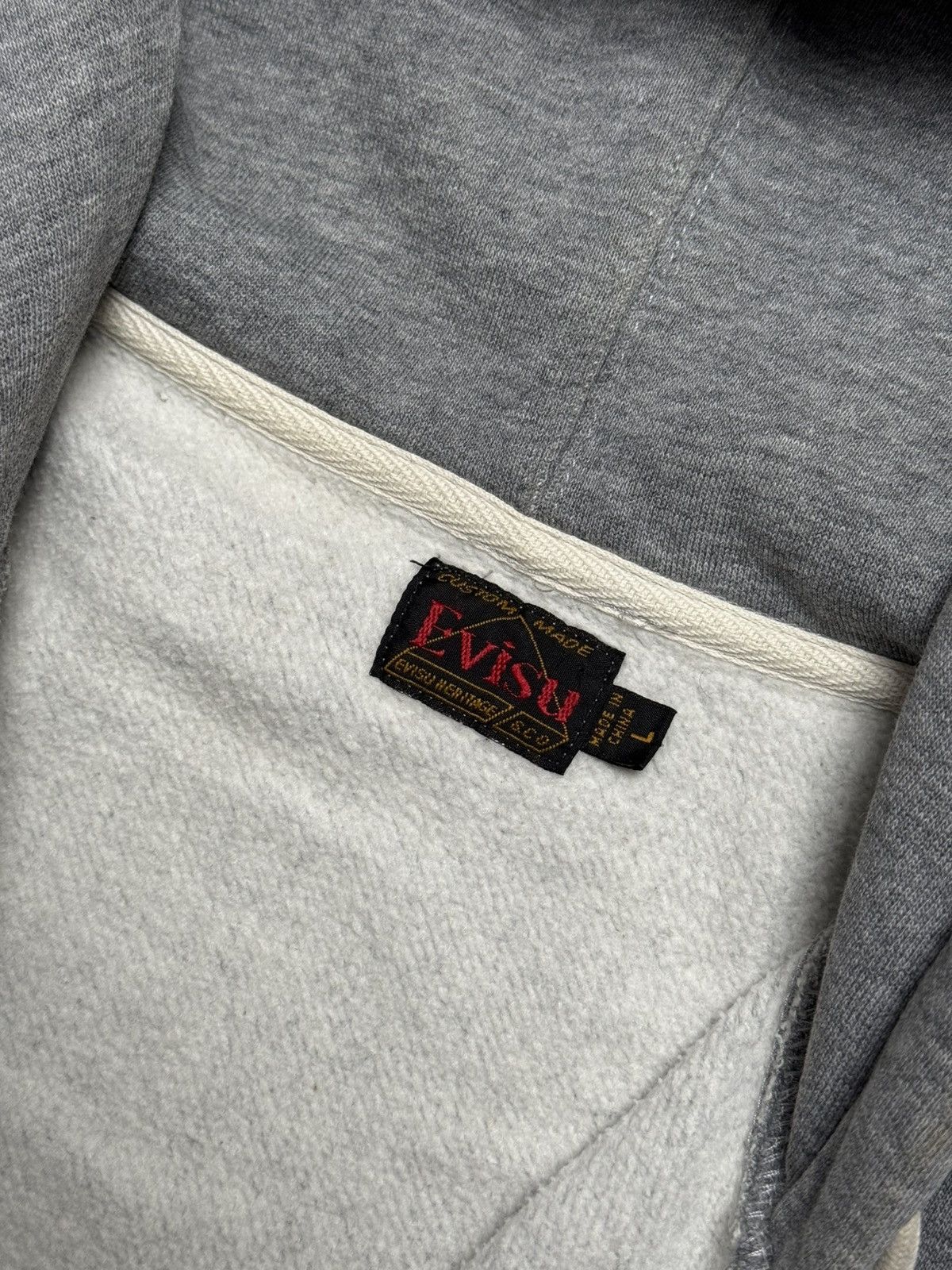 Evisu Rare vintage Zip-Hoodie Evisu Osaka Japan Size US L / EU 52-54 / 3 - 6 Thumbnail