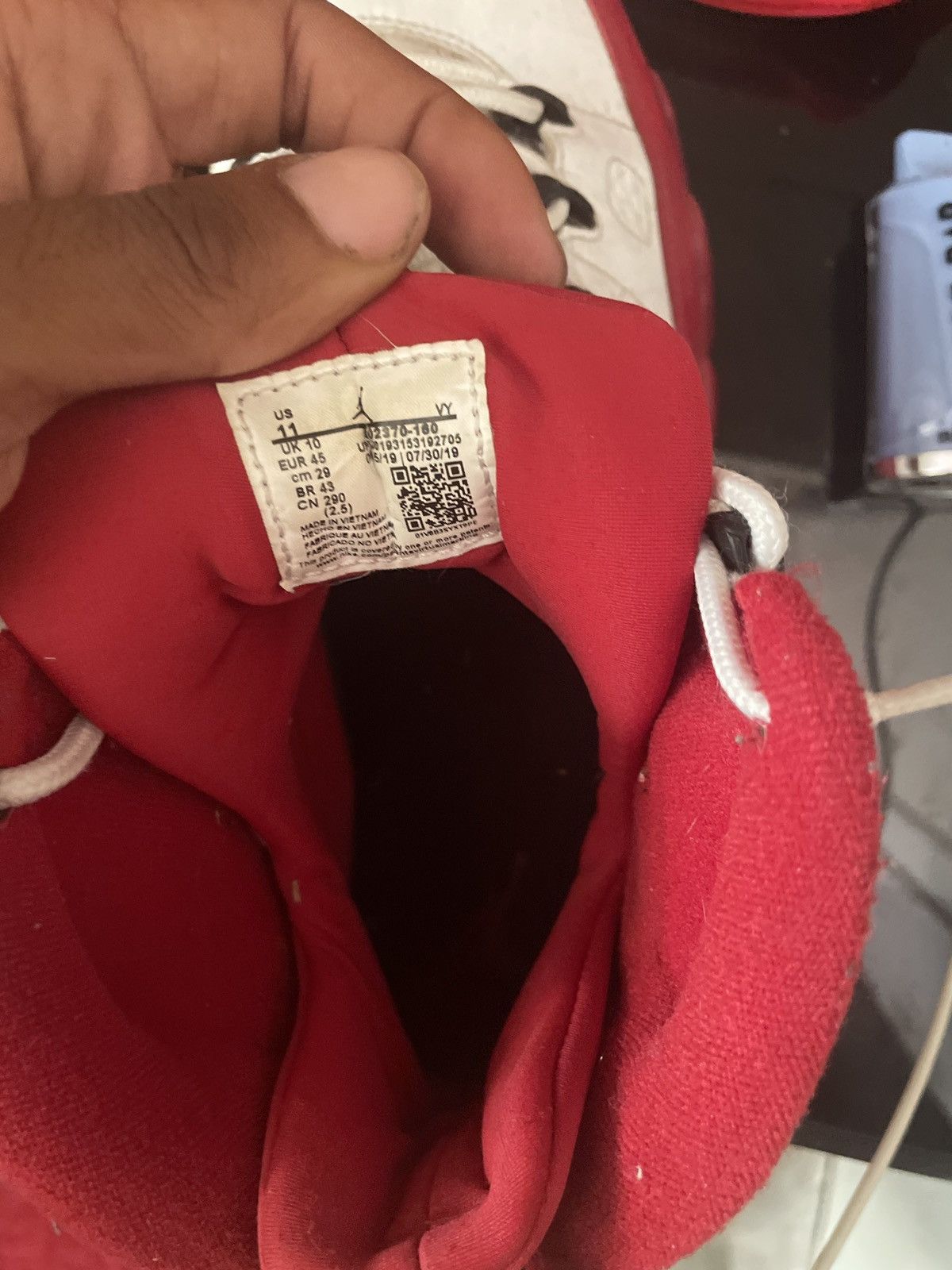 Jordan Brand nike air jordan 12 chicago Size US 11 / EU 44 - 8 Thumbnail