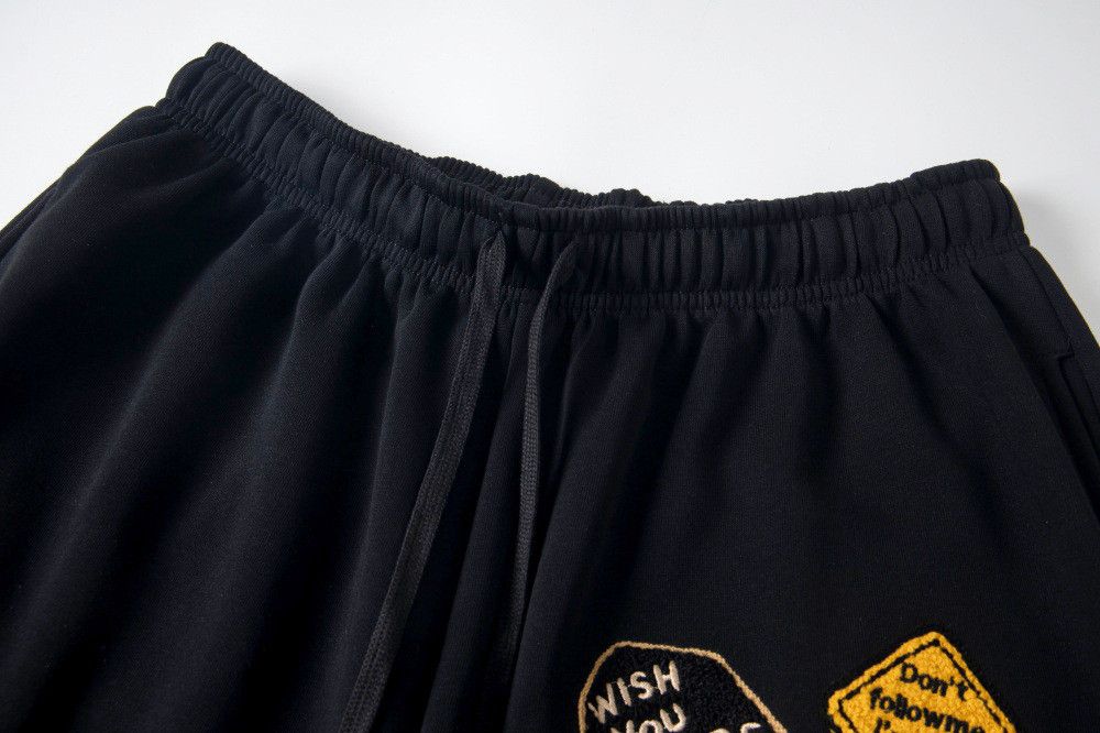 Japanese Brand × Vintage Men's embroidered skeleton hand casual shorts Size US 32 / EU 48 - 3 Thumbnail