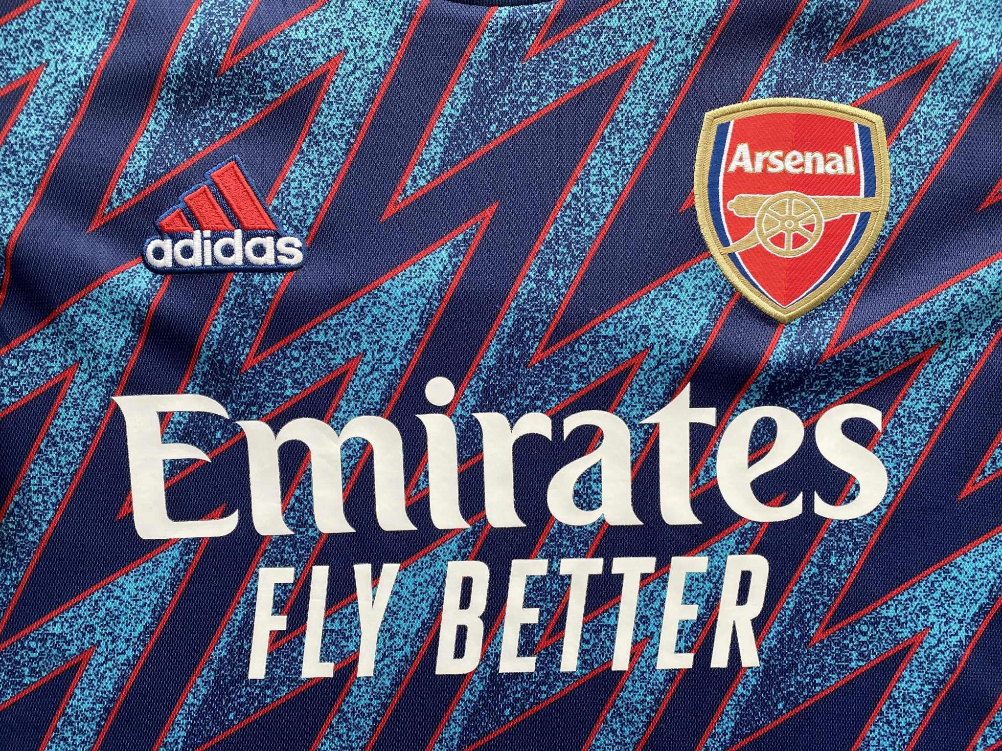 Adidas Adidas Arsenal 2021-2022 Third Football Jersey Mystery Blue Size US S / EU 44-46 / 1 - 4 Thumbnail