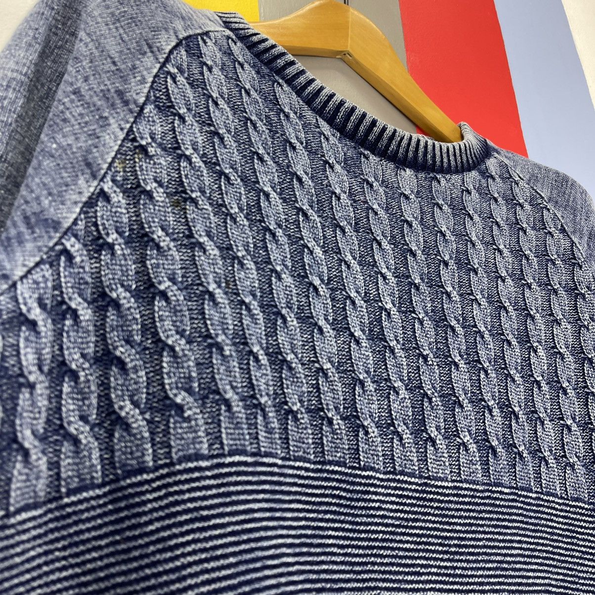 Japanese Brand ELKEX Woven Knit Sweatshirt #2012/13 Size US L / EU 52-54 / 3 - 3 Thumbnail