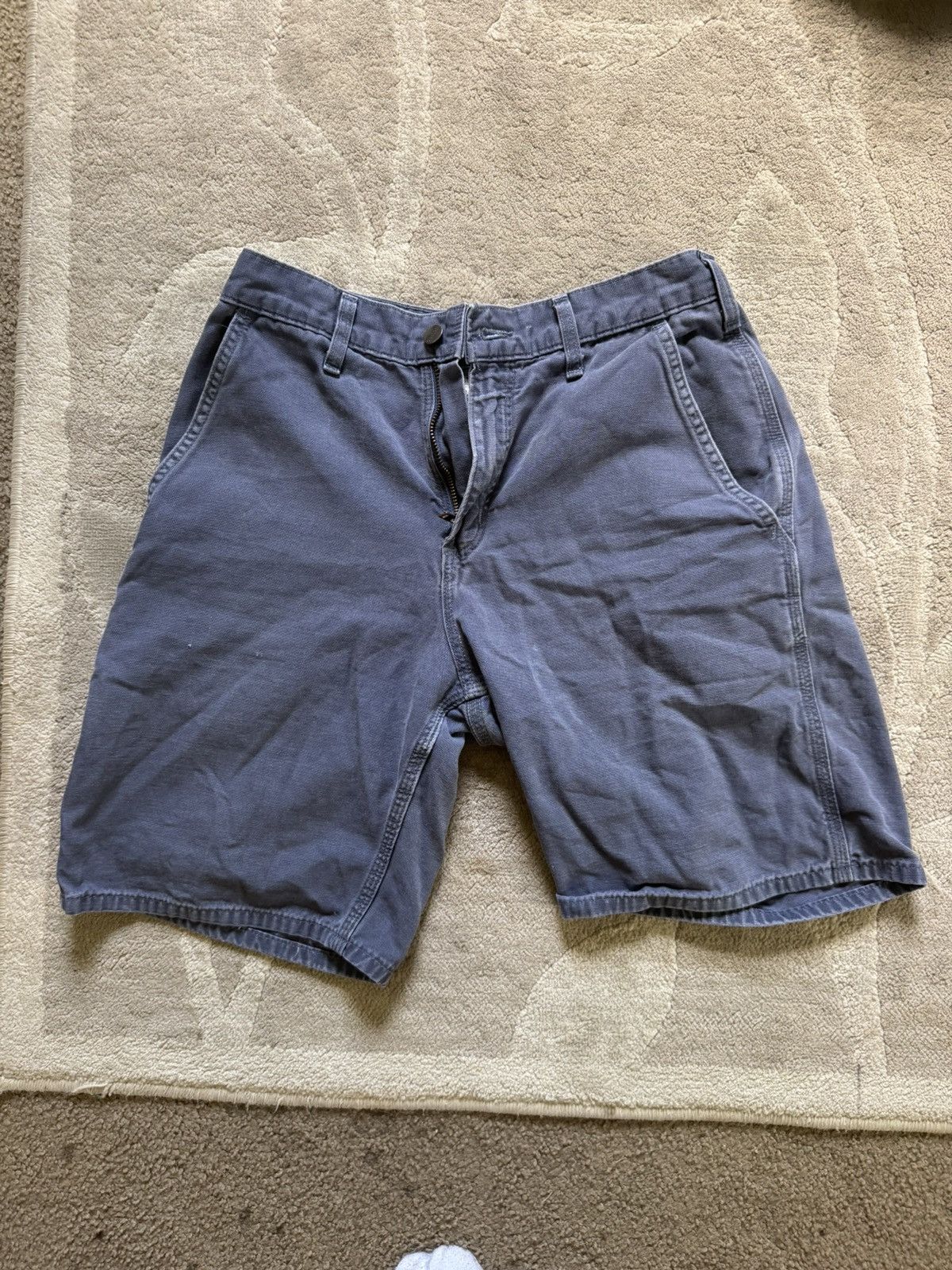 Carhartt Purple Carhartt Cargo Shorts Size US 34 / EU 50 - 3 Thumbnail