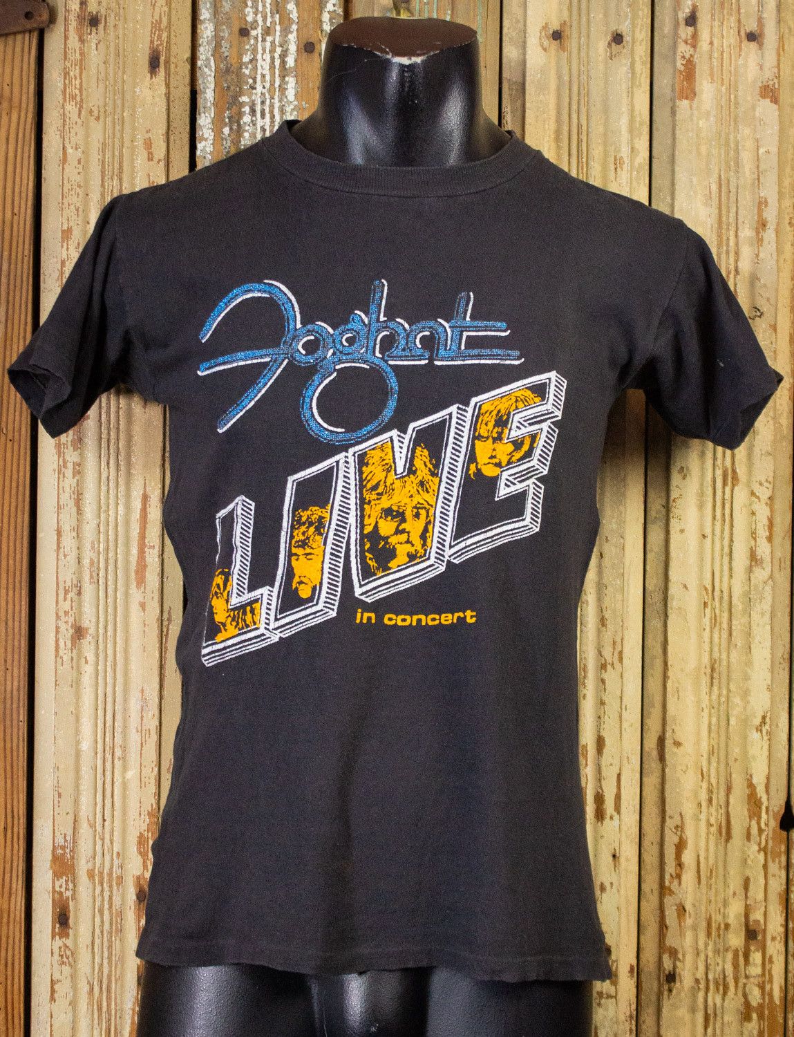 Band Tees × Vintage Vintage Foghat Live Parking Lot Concert T Shirt 1977 Size US S / EU 44-46 / 1 - 1 Thumbnail