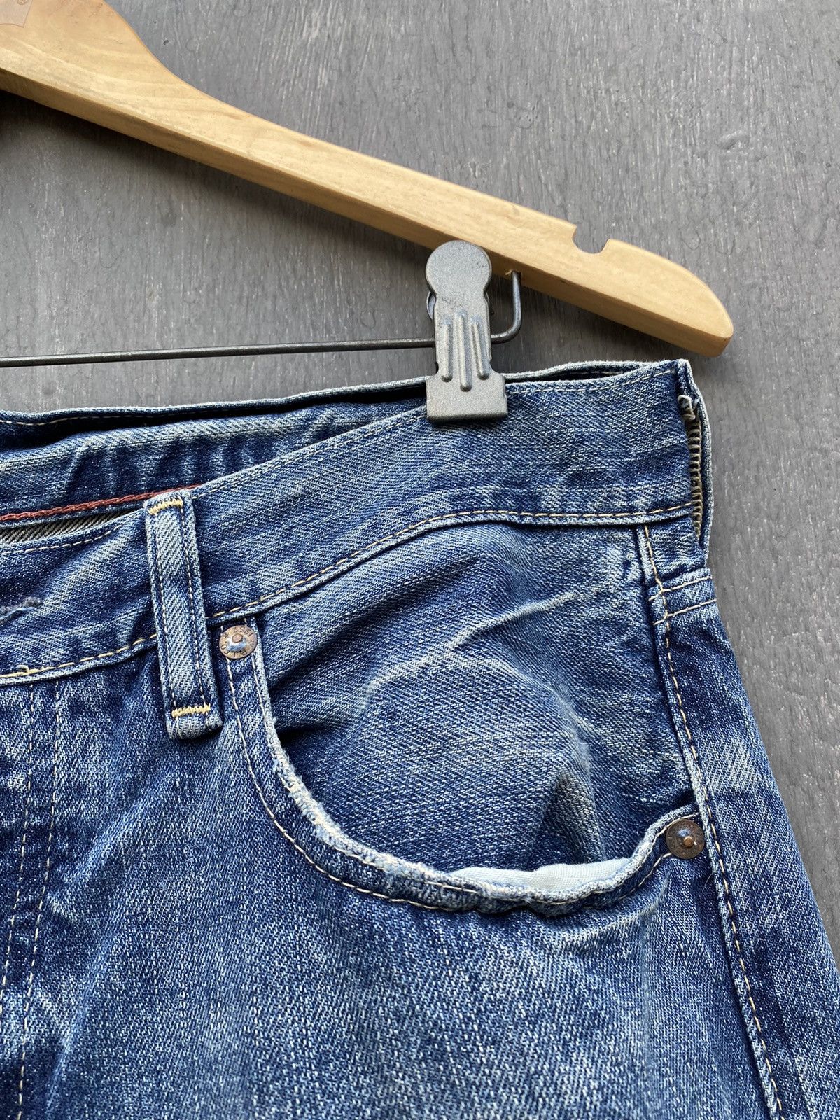 Polo Ralph Lauren Polo Ralph Lauren Darren distressed boot Denim size 32/34 Size US 32 / EU 48 - 7 Thumbnail