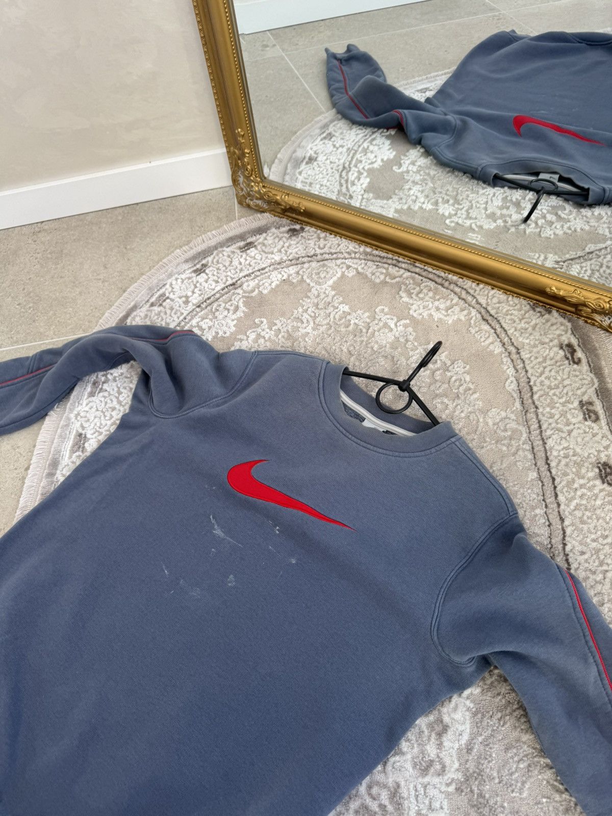 Nike Vintage 2000’s Nike Faded Sweatshirt Black XL Size US S / EU 44-46 / 1 - 4 Thumbnail