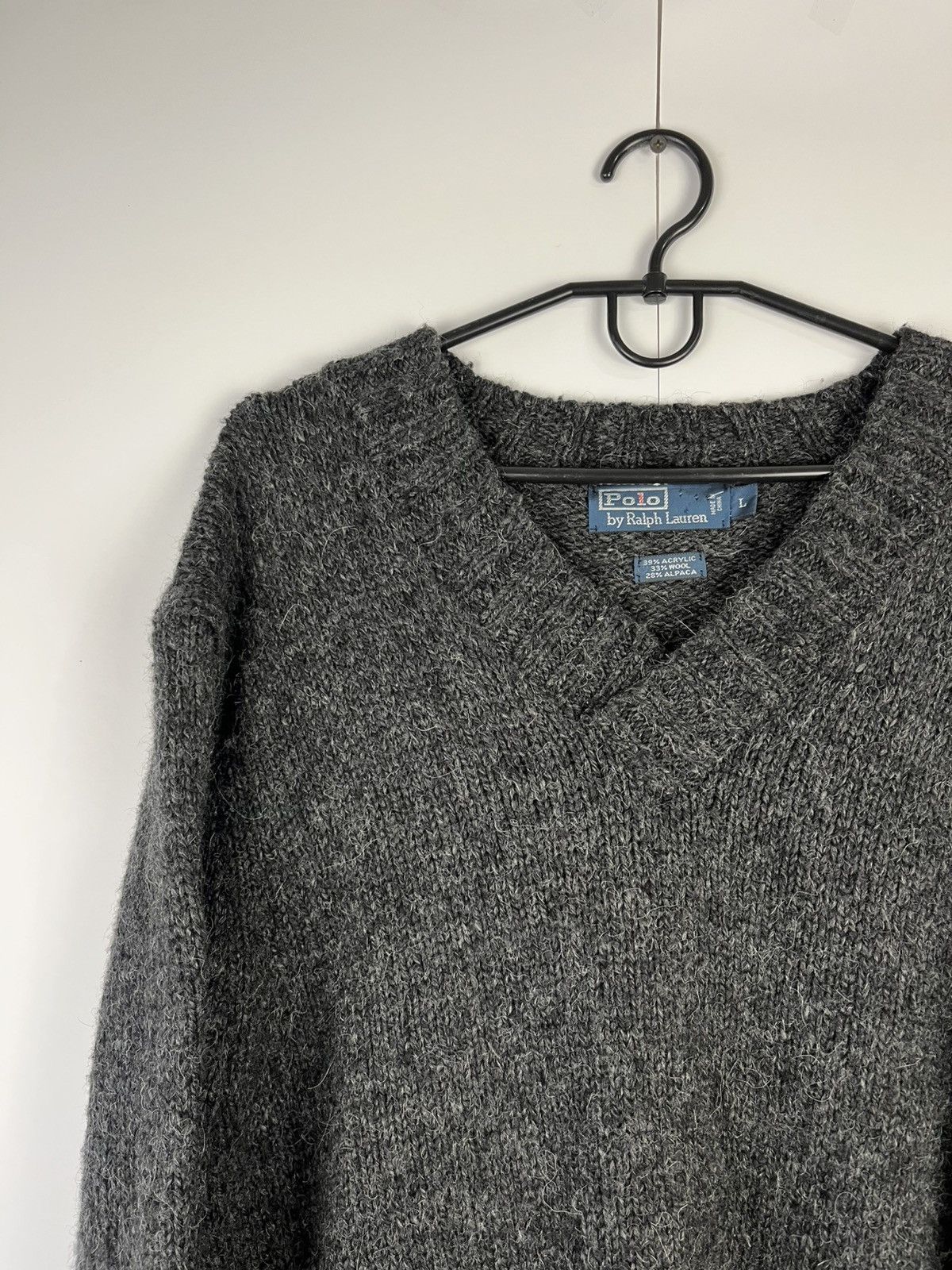 Ralph Lauren Ralph Lauren Luxury Wool & Alpaca Sweater Jumper Size US L / EU 52-54 / 3 - 2 Thumbnail