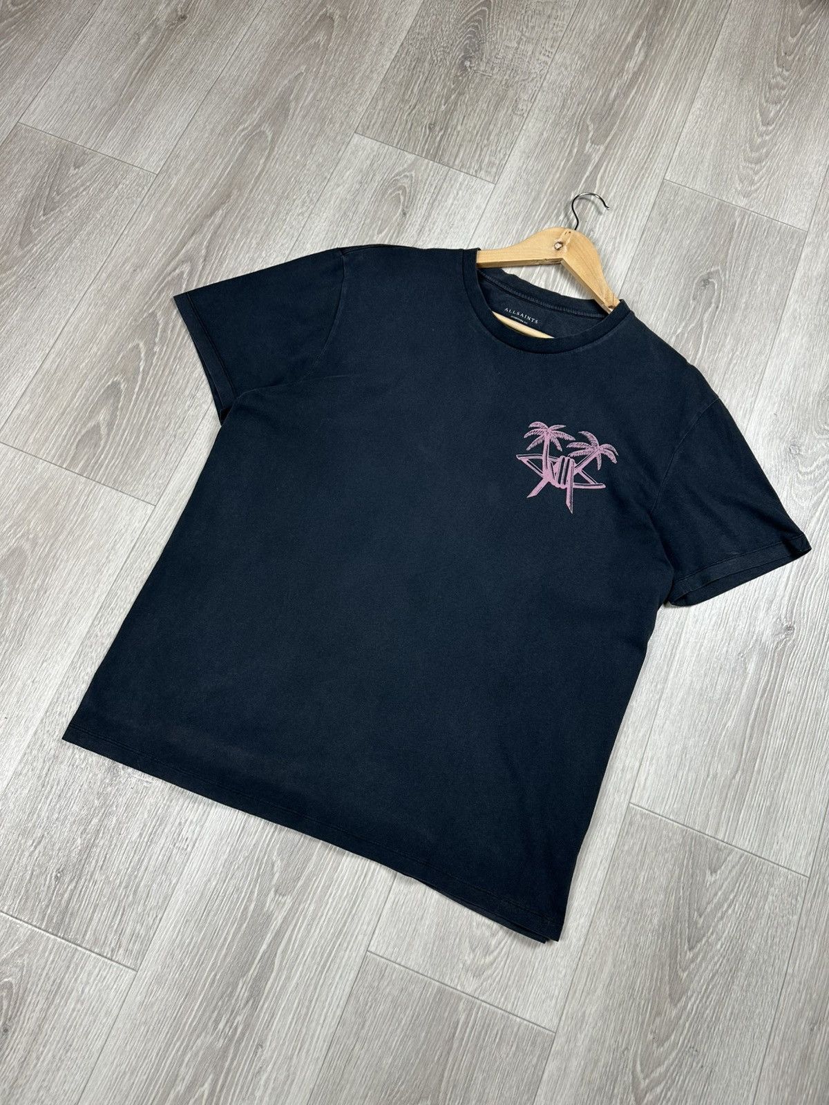 Allsaints × Vintage Allsaints Oversized Crew Graphic T-Shirt Size US S / EU 44-46 / 1 - 3 Thumbnail