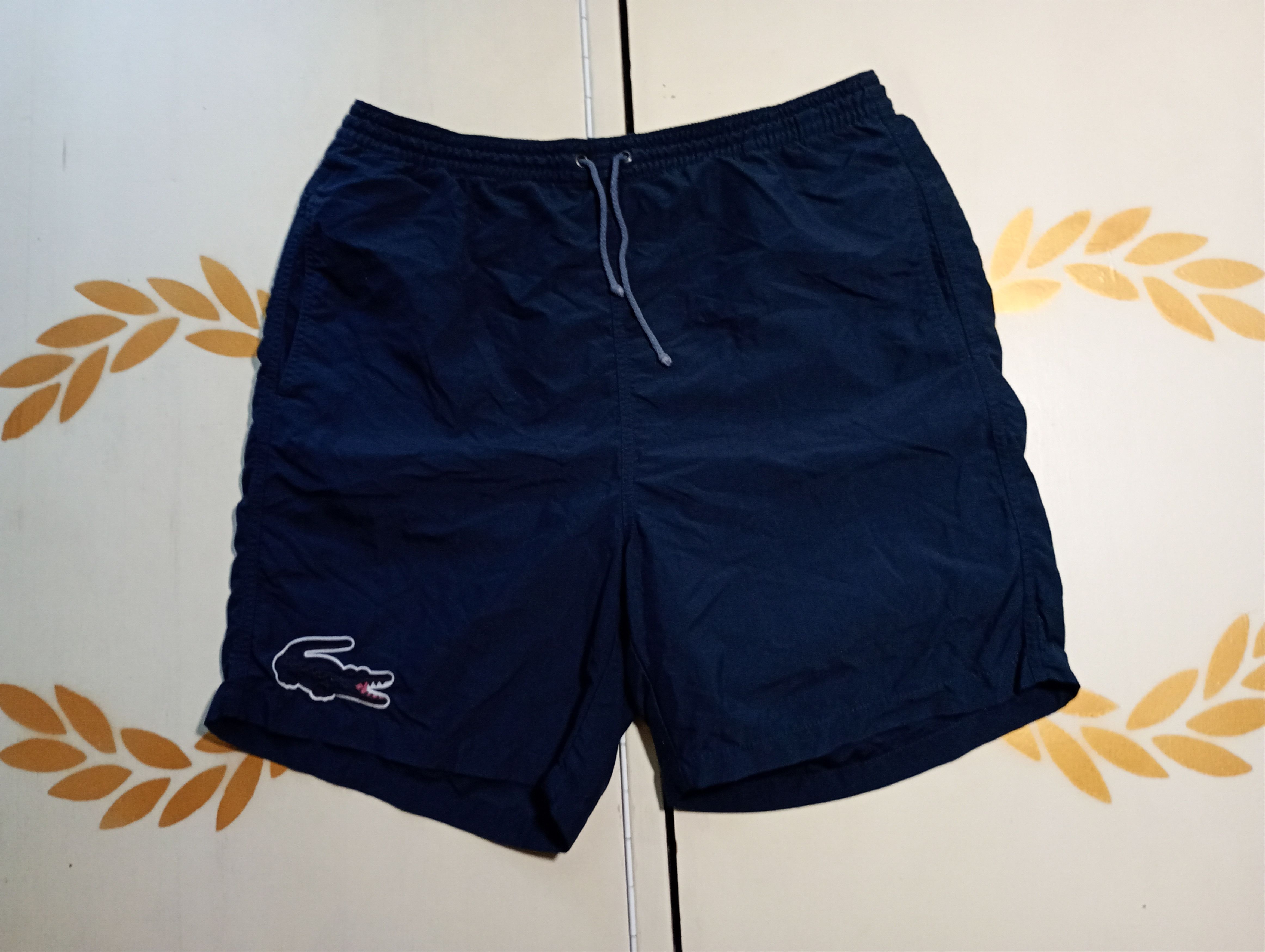 Lacoste Lacoste Big Croco Swim Shorts Size US 32 / EU 48 - 2 Thumbnail