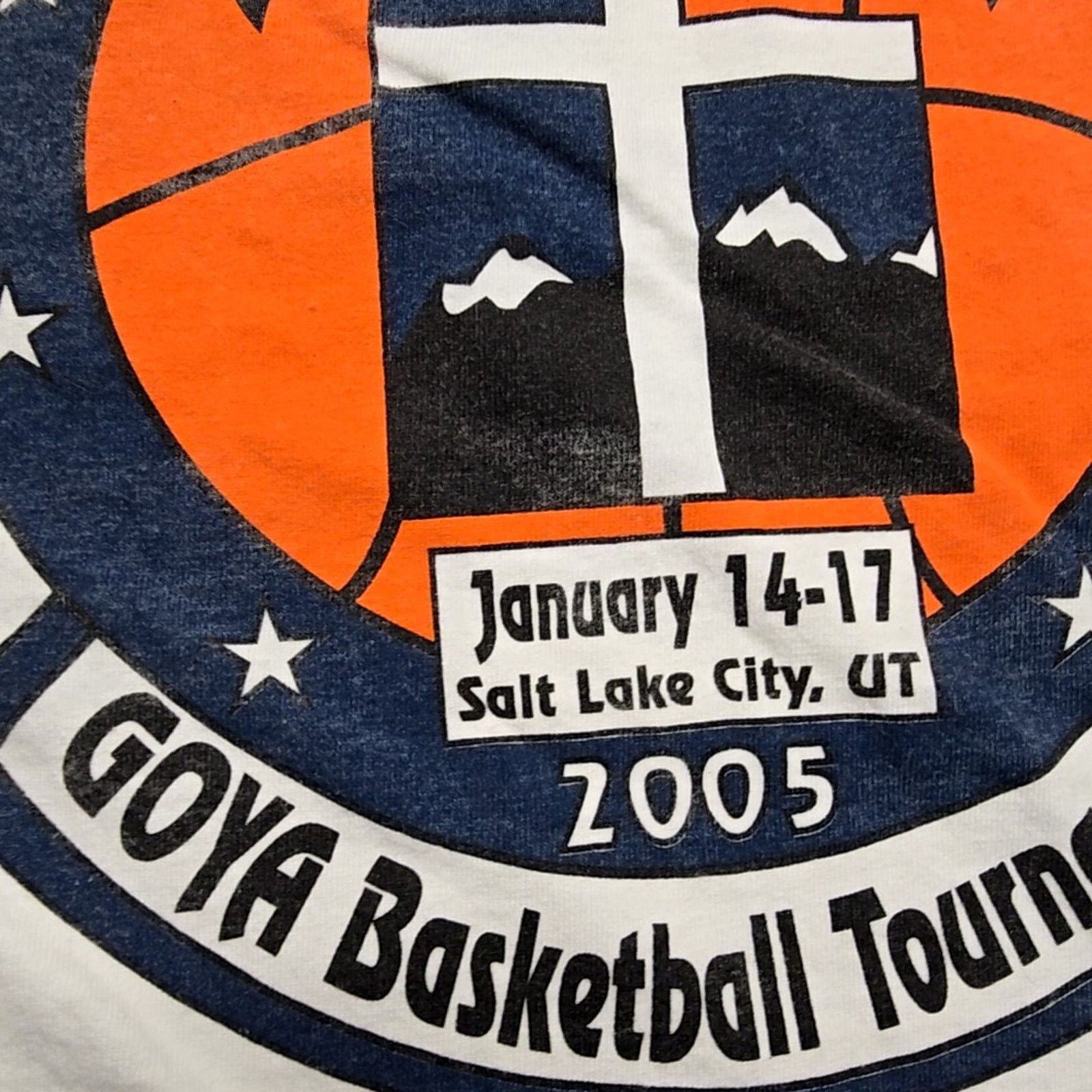 Other Vintage GOYA Basketball Shirt Salt Lake City S Church Tee Size US S / EU 44-46 / 1 - 4 Thumbnail