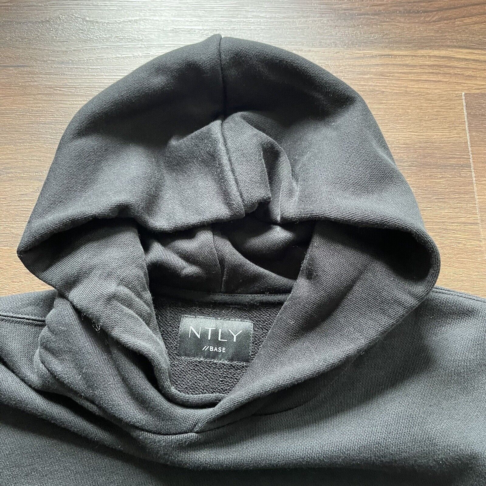 Vintage TLY Lightweight Hoodie S Black Performance Athletic Top Size US S / EU 44-46 / 1 - 5 Thumbnail