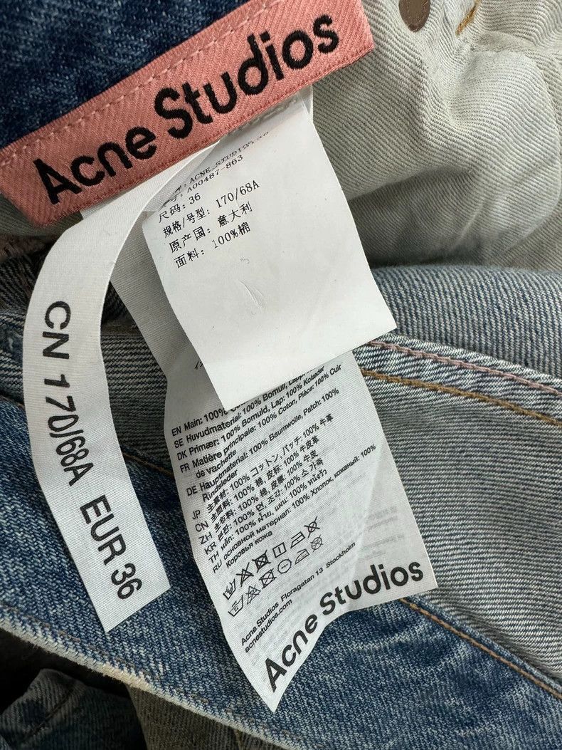 Acne Studios Acne Studios Baggy Jeans with Mud Stains-2505 Size US 30 / EU 46 - 3 Thumbnail