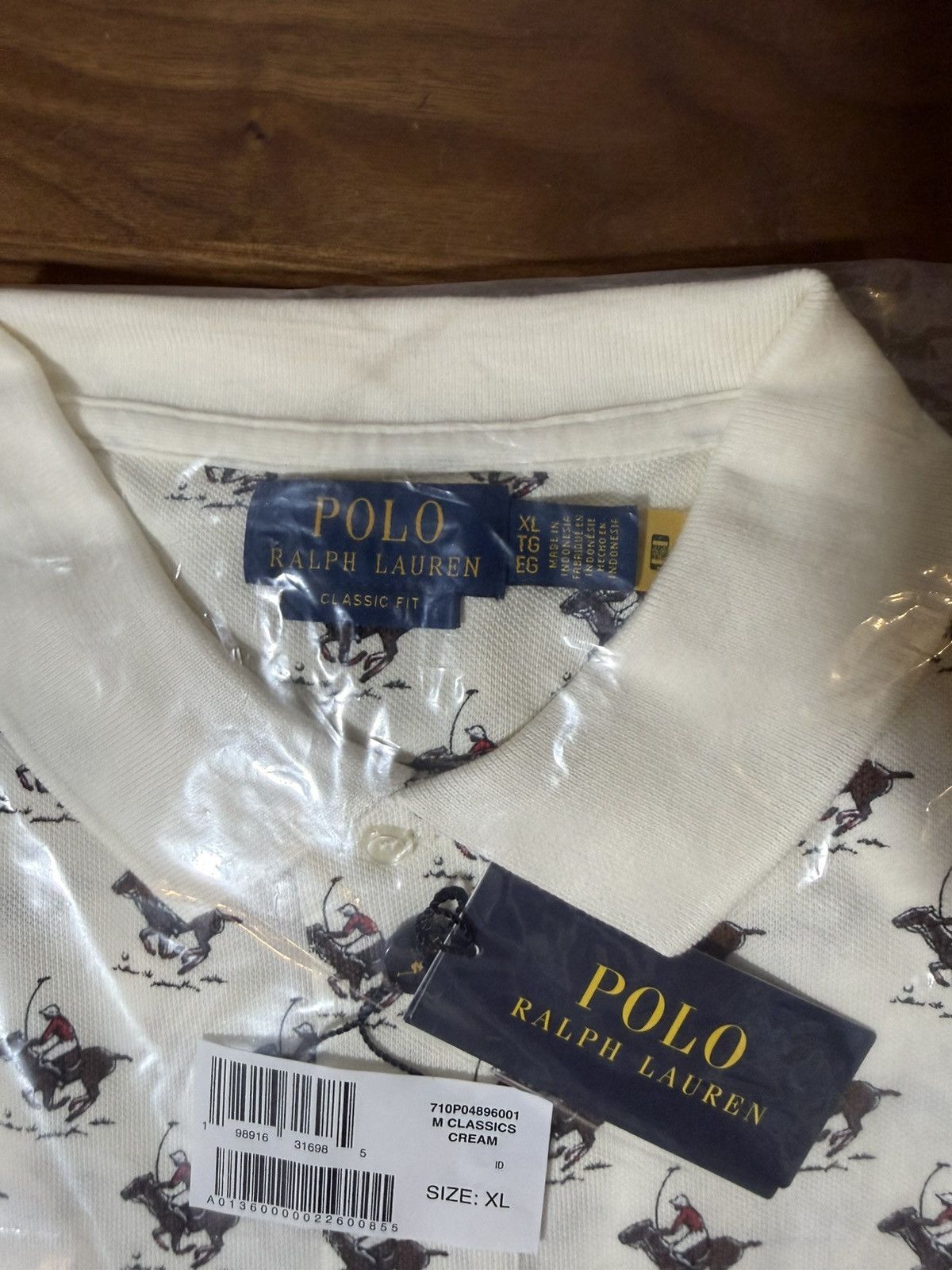 Polo Ralph Lauren Polo Ralph Lauren Classic Fit Equestrian Mesh Polo Shirt XL Size US XL / EU 56 / 4 - 7 Thumbnail
