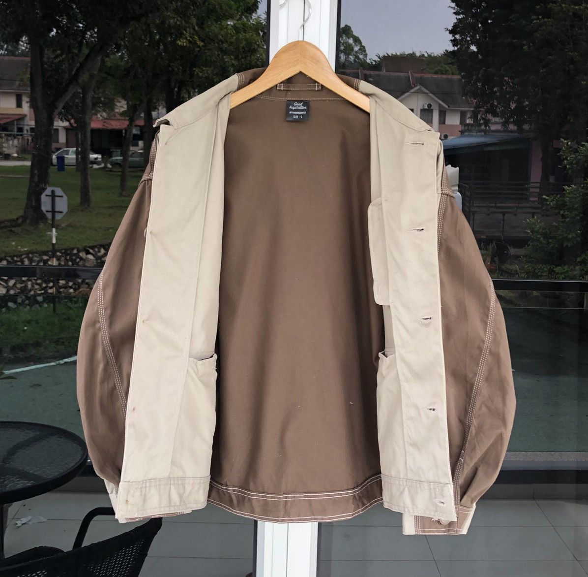 Maison MIHARA YASUHIRO Miharayasuhiro Two Toned Work Jacket Size US S / EU 44-46 / 1 - 15 Thumbnail