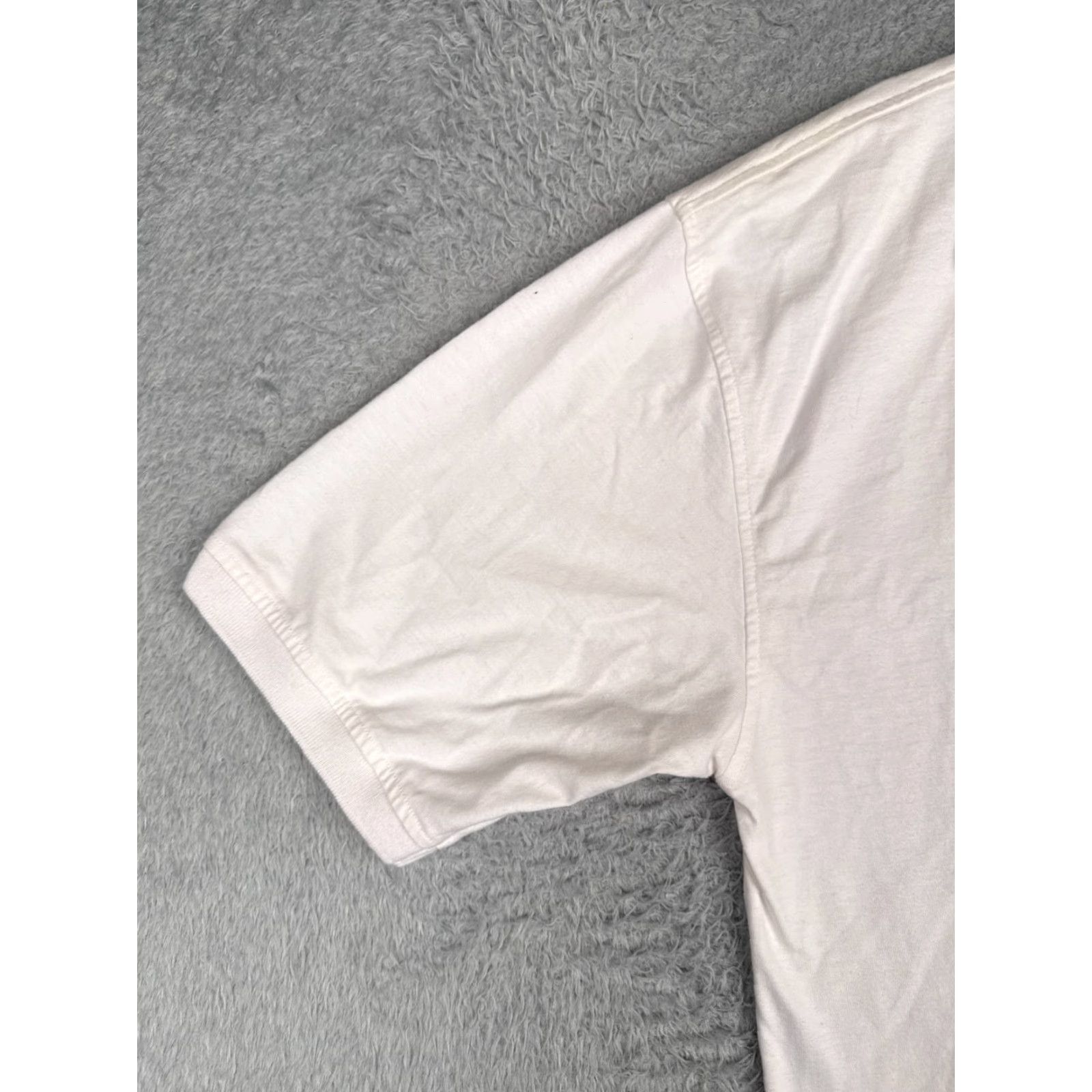 Tommy Hilfiger Tommy Hilfiger Shirt Adult Large White 100% Cotton Short Sleeve Polo Size US L / EU 52-54 / 3 - 3 Thumbnail