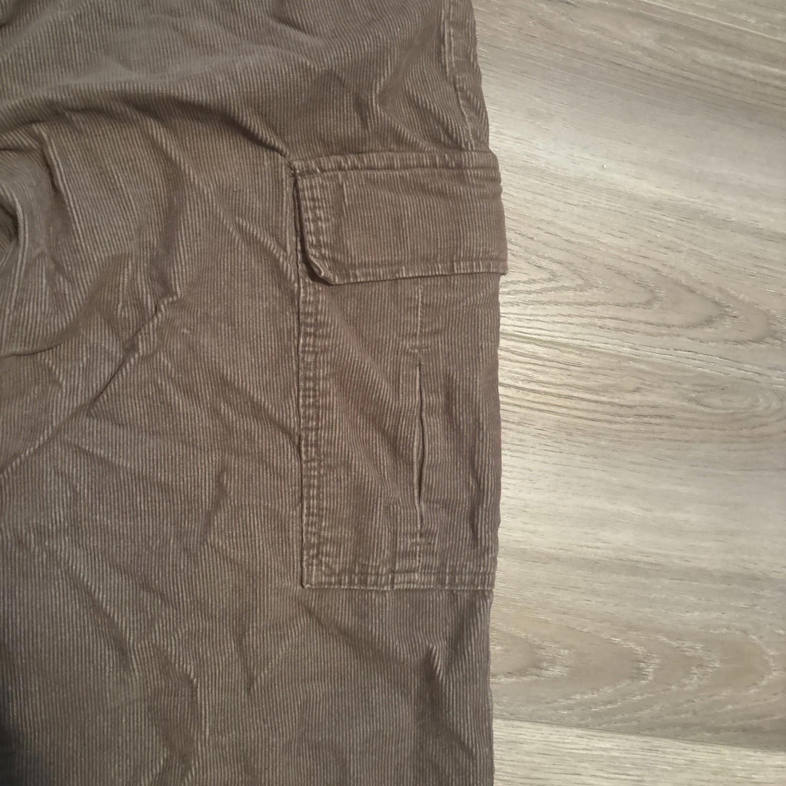 Faded Glory Faded Glory Vtg 90s Cargo Corduroy Pants Men 38x32 Brown Size US 38 / EU 54 - 5 Thumbnail