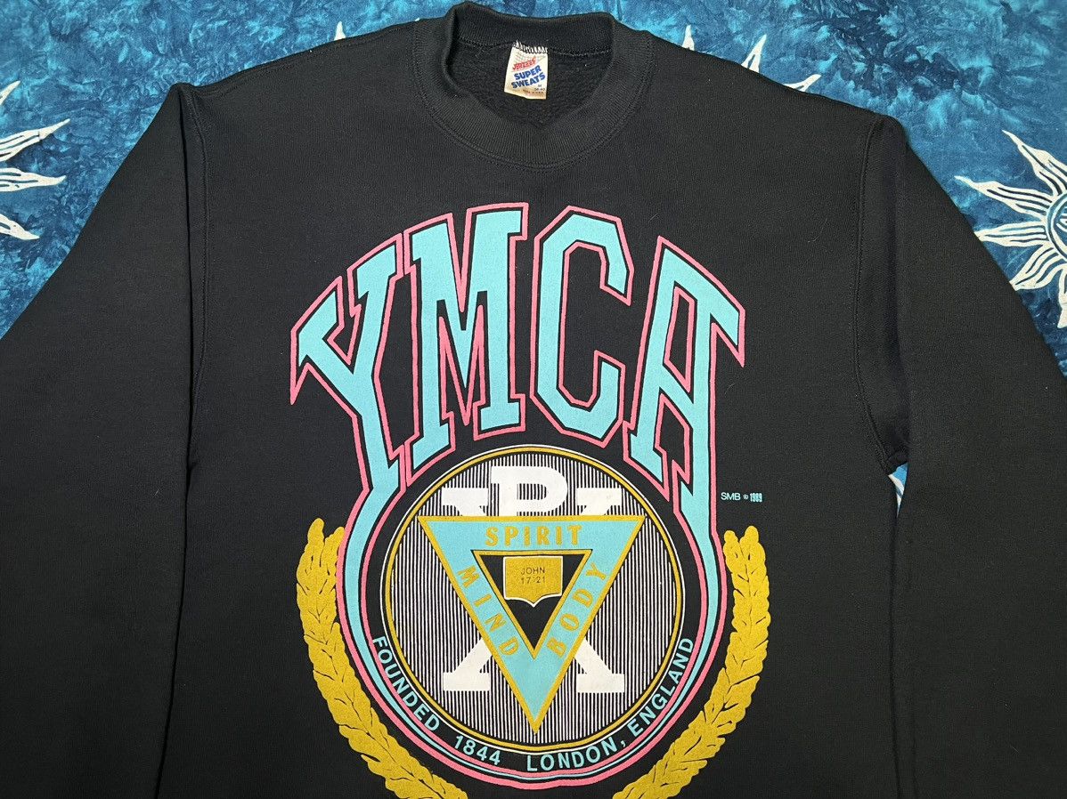Other Vintage 80’s Jerzees YMCA Cornwall Crew Neck Sweatshirts Y2K Size US M / EU 48-50 / 2 - 4 Thumbnail