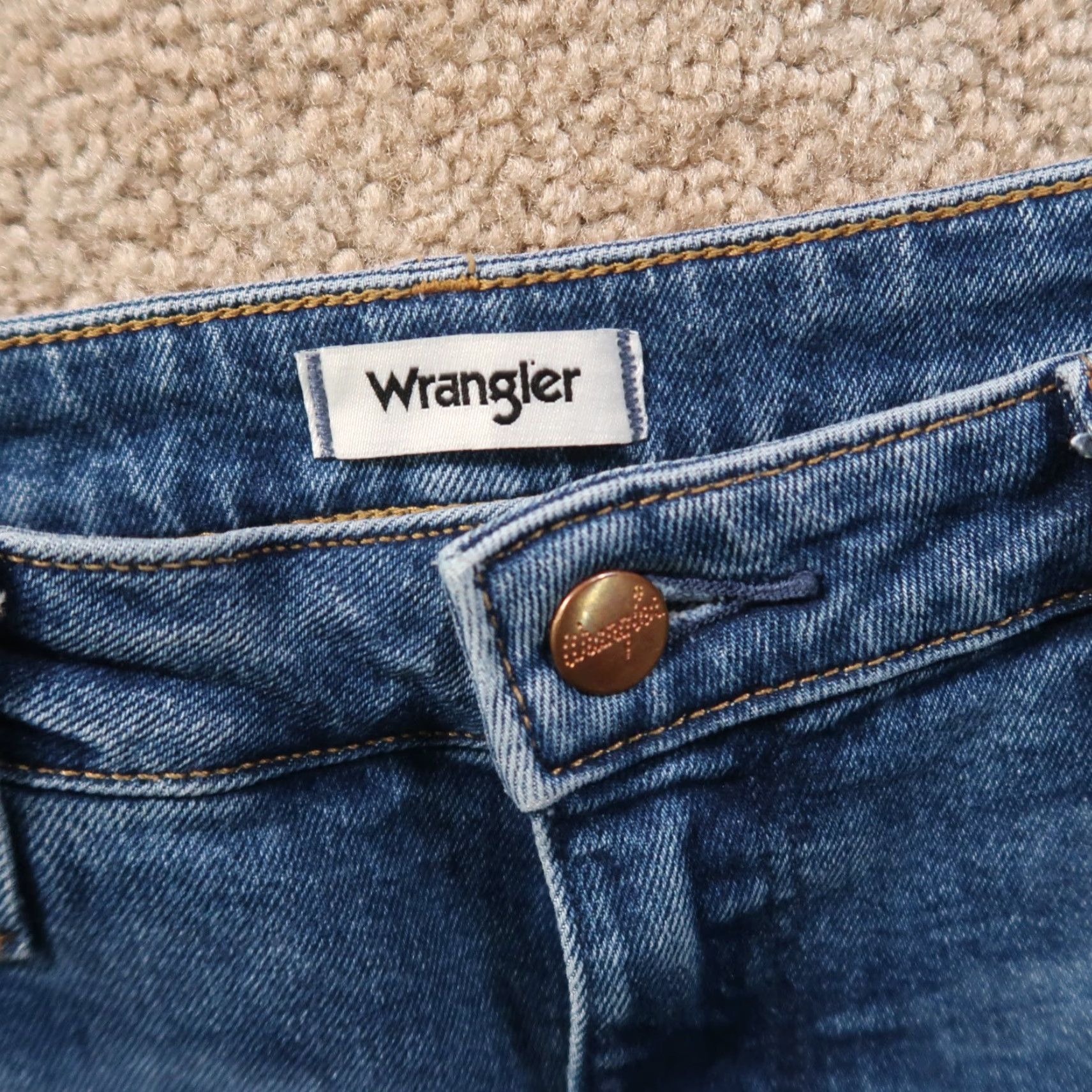 Wrangler Wrangler Wild West Jeans Women’s 30 603 High Rise Straight Stretch Western wear Size 30" / US 8 / IT 44 - 3 Thumbnail
