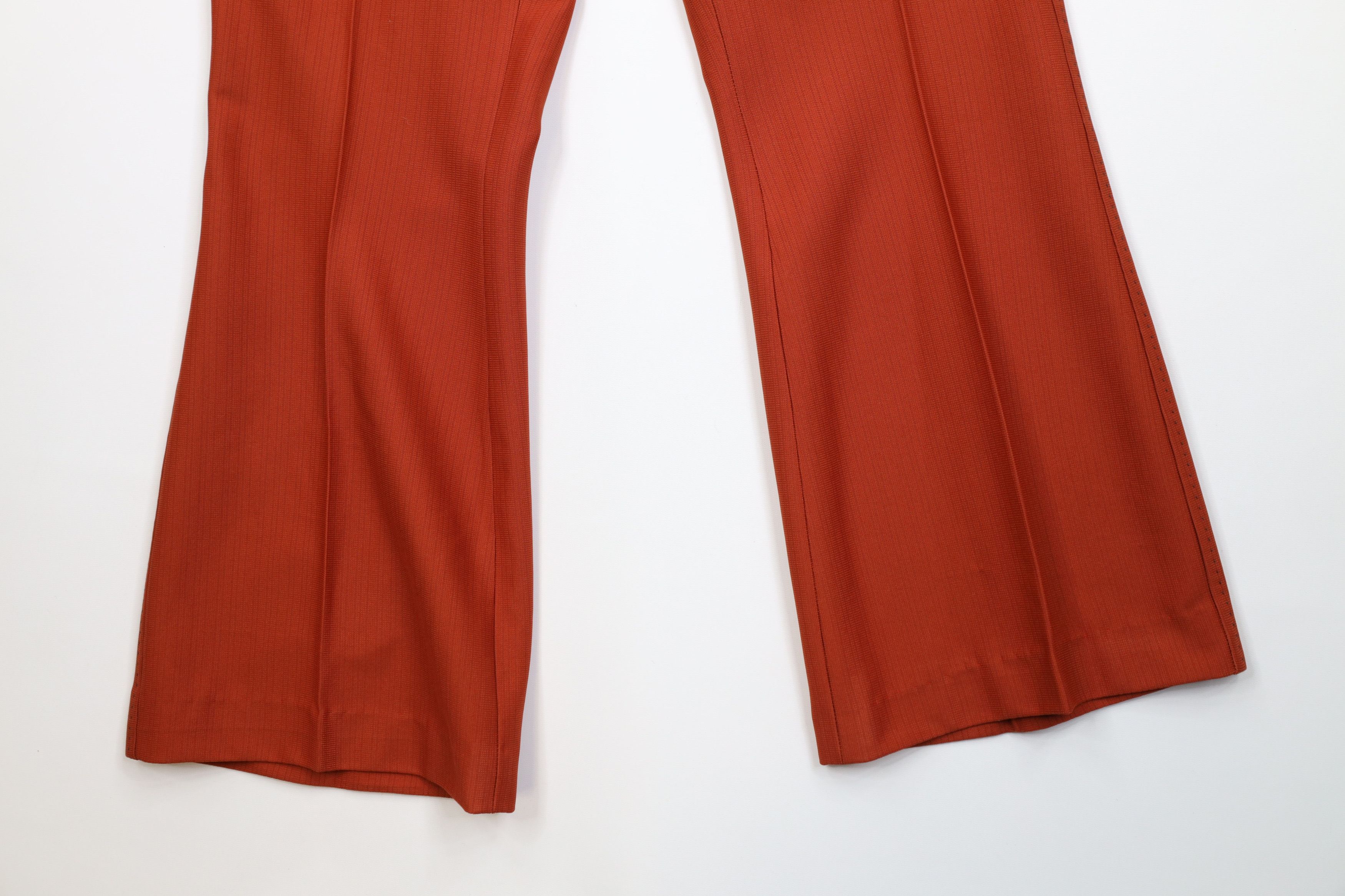 Vintage Vintage 60s Rockabilly Striped Knit Bell Bottoms Pants USA Size US 34 / EU 50 - 4 Thumbnail