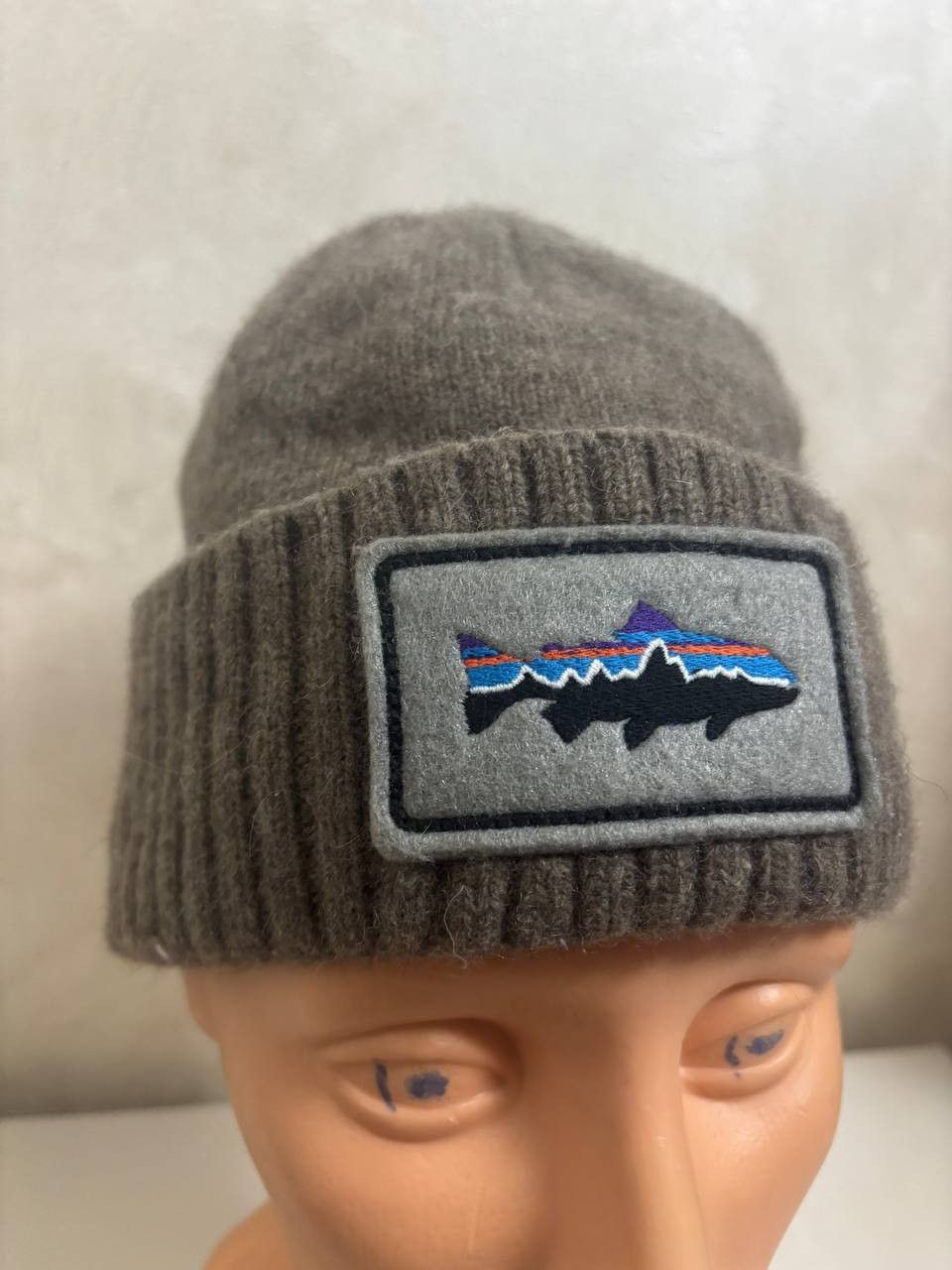 Patagonia Patagonia Brodeo Beanie - Fitz Roy Trout Patch Size ONE SIZE - 1 Thumbnail