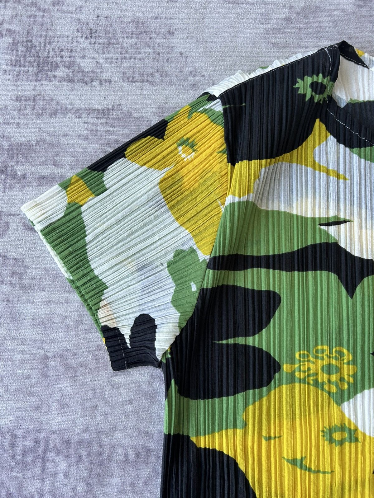 Issey Miyake Issey Miyake Pleats Please Full Pattern Flowers Size S / US 4 / IT 40 - 11 Thumbnail
