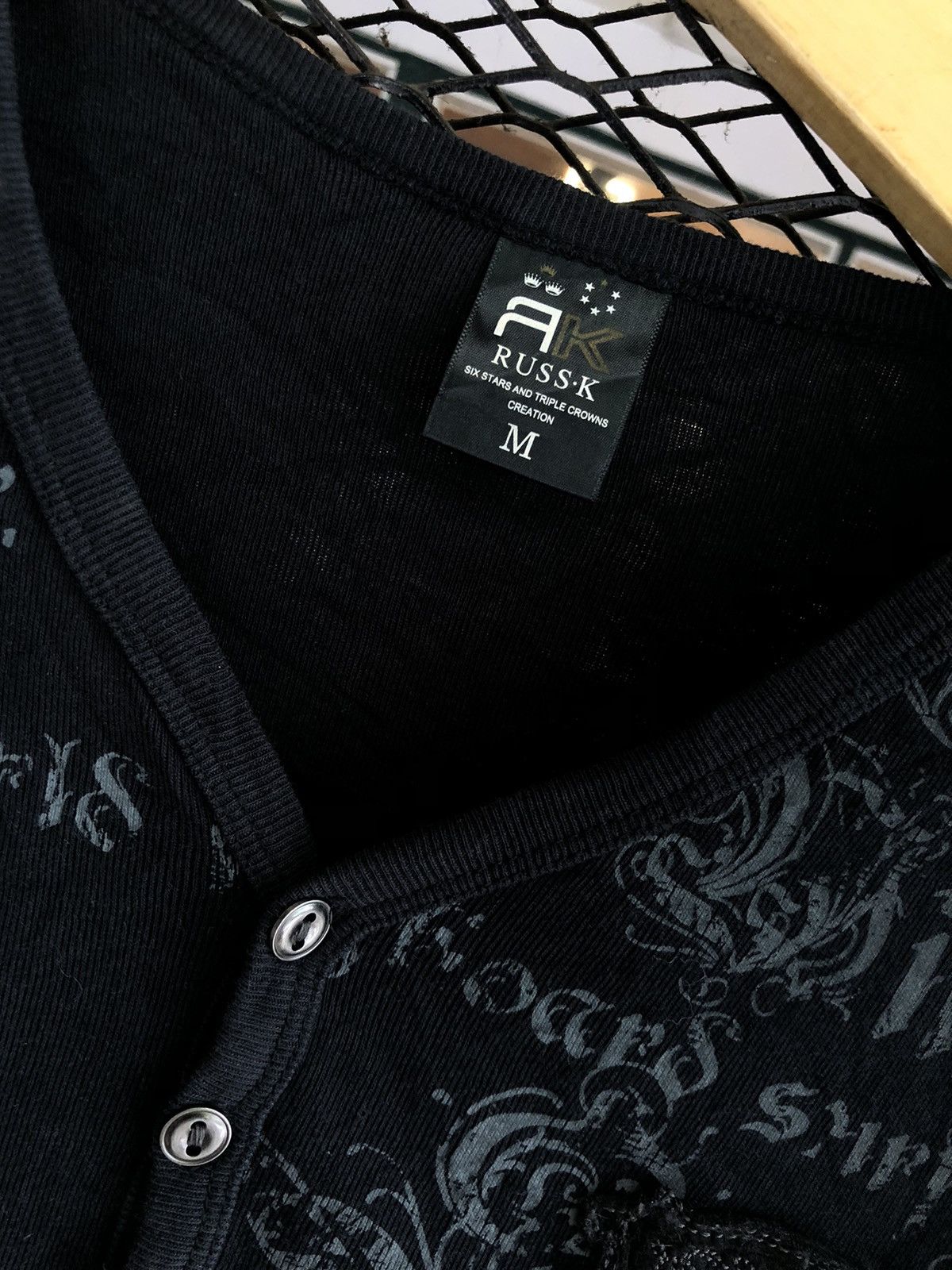 If Six Was Nine × Japanese Brand × Le Grande Bleu (L.G.B.) JAPANESE RUSS-K POEM LONGSLEEVE Size US M / EU 48-50 / 2 - 6 Thumbnail
