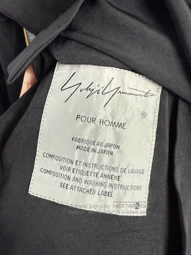 Yohji Yamamoto Yohji Yamamoto Diagonal zip jacket Size US M / EU 48-50 / 2 - 7 Thumbnail