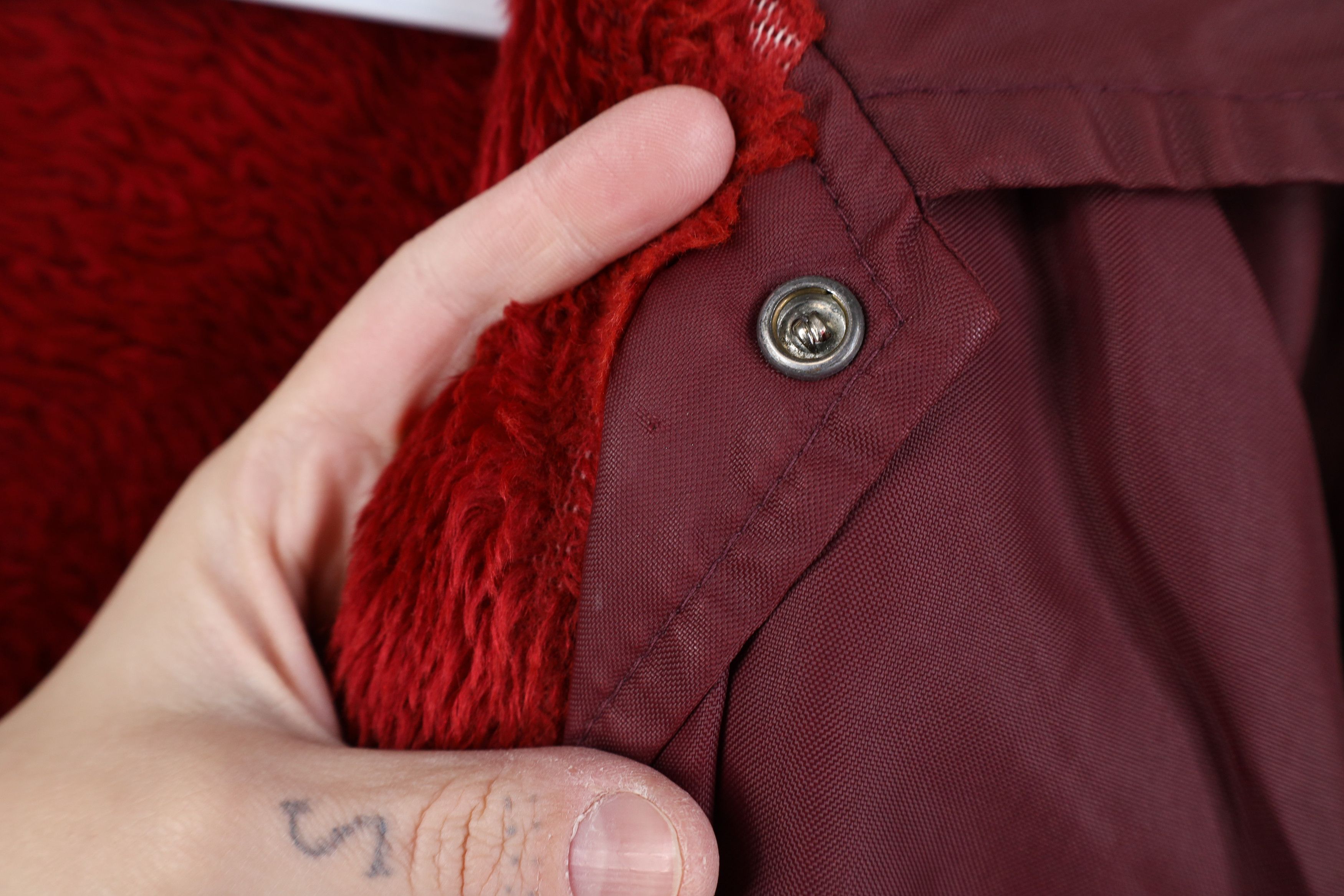 Vintage Vintage 70s Streetwear Coaches Windbreaker Jacket Red USA Size US L / EU 52-54 / 3 - 12 Thumbnail