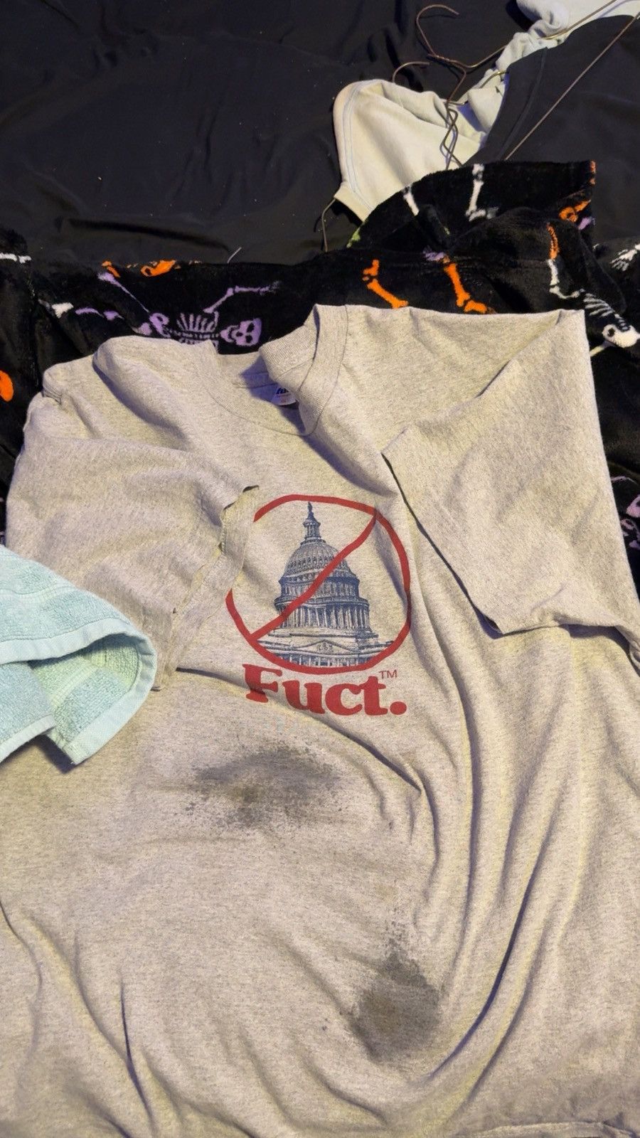 FUCT Fuct fight the rich tee Size US XXL / EU 58 / 5 - 1 Thumbnail