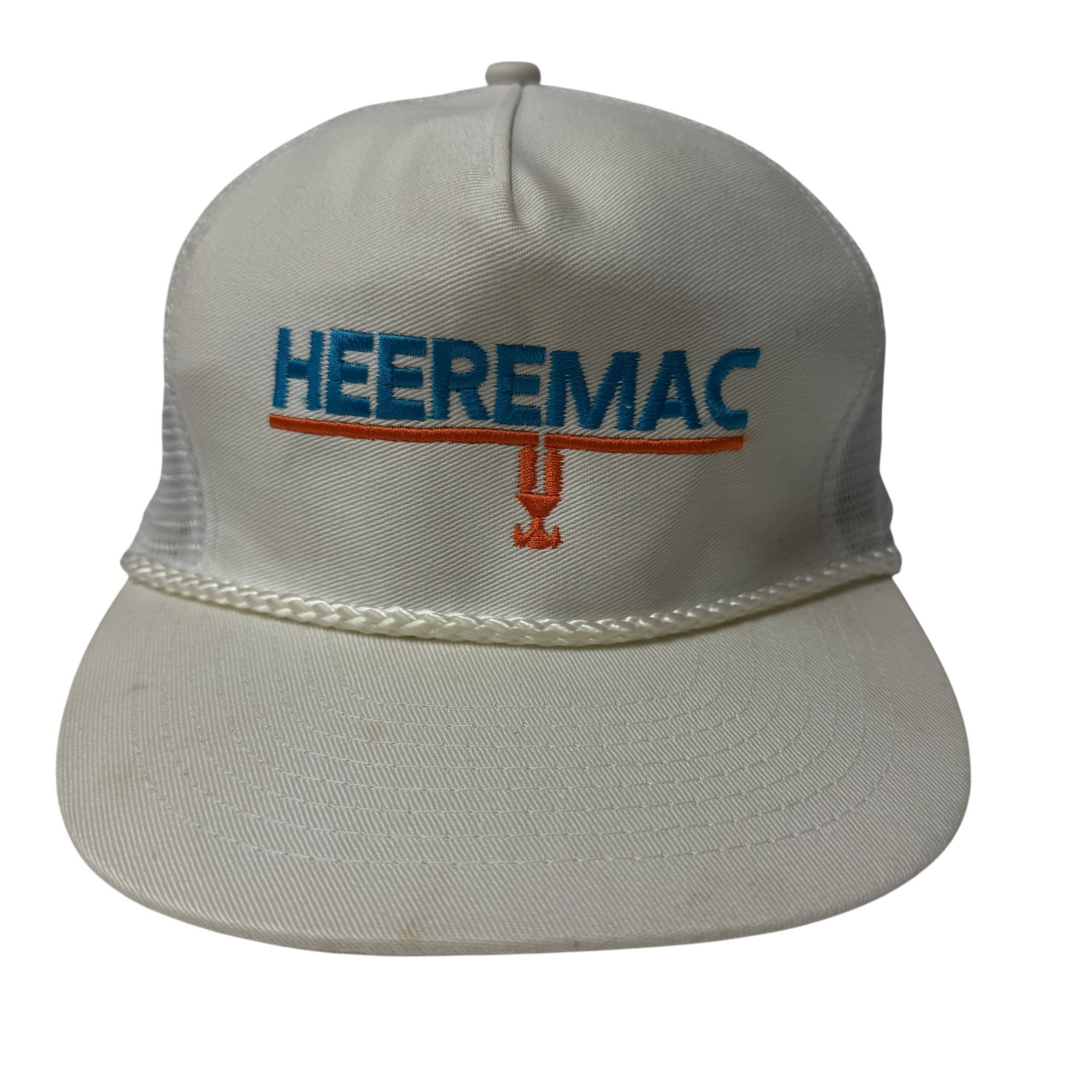 Other Vtg Mohr's Roughneck Mesh TRUCKER Hat HEEREMAC Gas & Oil Cap Size ONE SIZE - 1 Thumbnail
